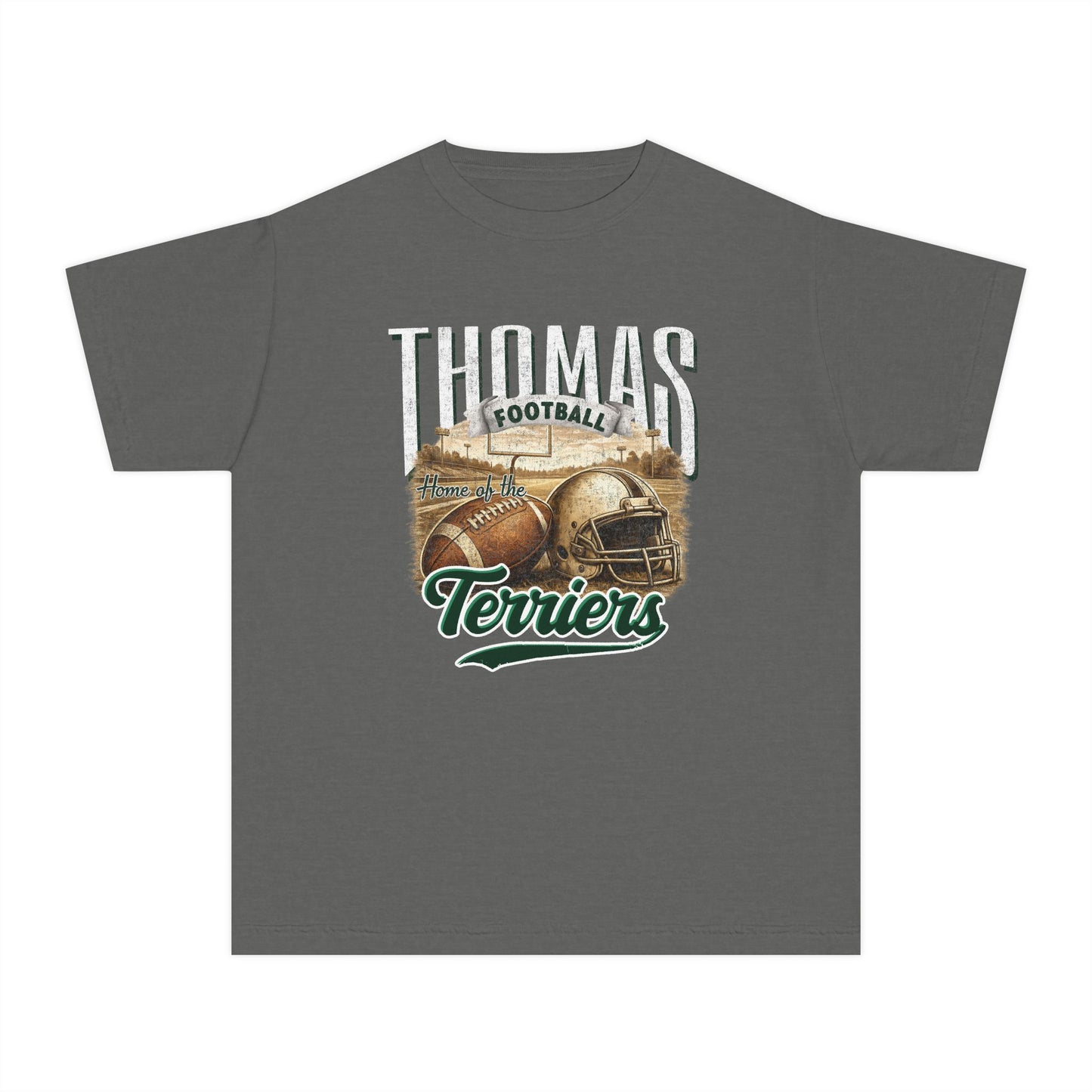 Thomas Football Retro Youth Comfort Colors