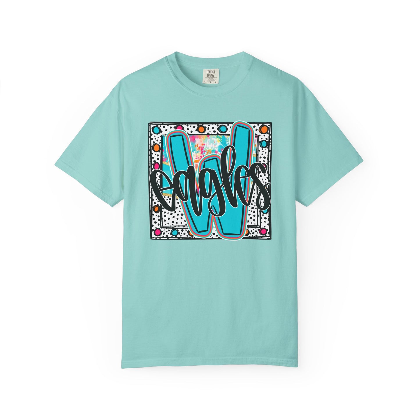 Weatherford Eagles Dotty Square Comfort Colors