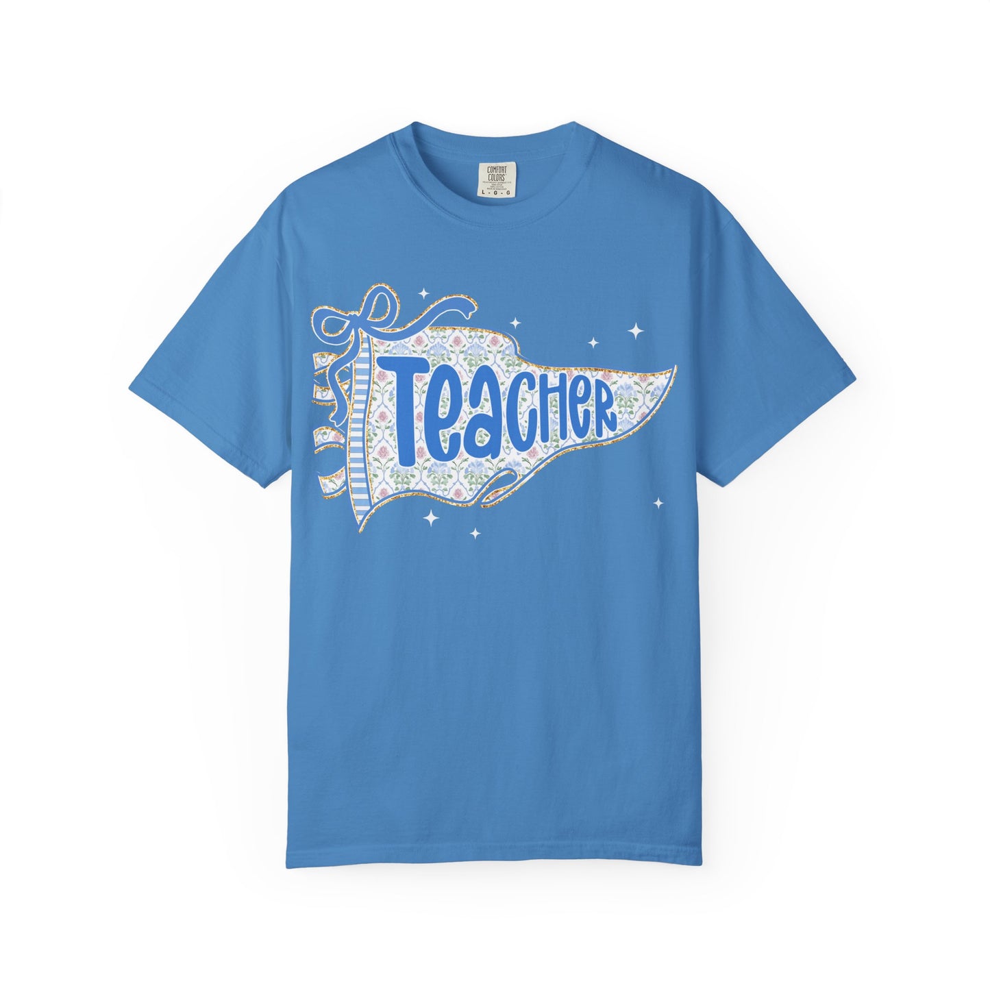 Teacher Pennant Flag Comfort Colors
