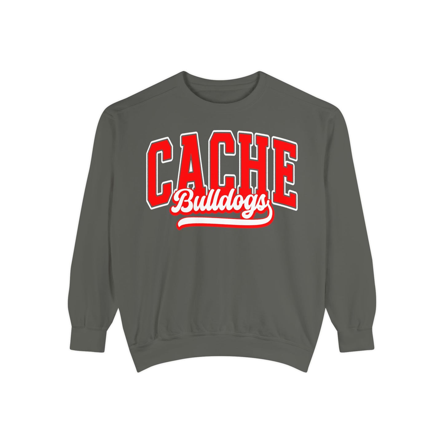 Cache Bulldogs Heavy Weight Comfort Colors Crewneck
