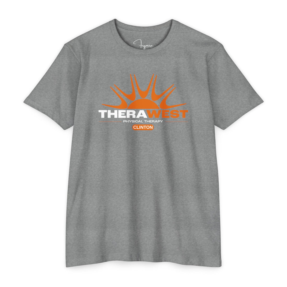 TheraWest Centered Location Unisex CVC Jersey T-shirt