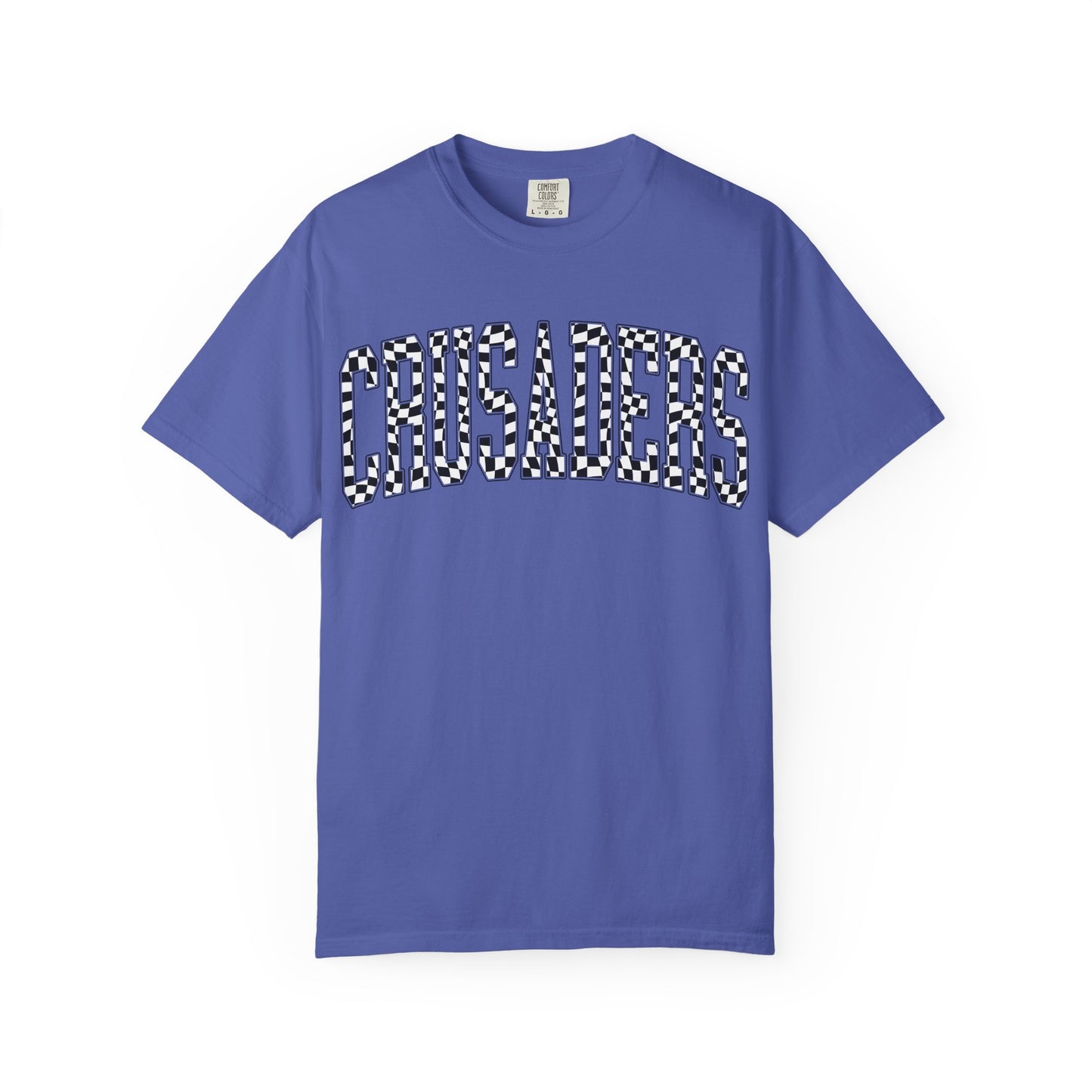 Checkered Crusaders Comfort Colors Tee