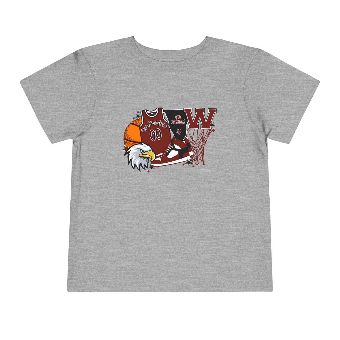 Limited Time Toddler Weatherford Eagles Custom Jersey Tee