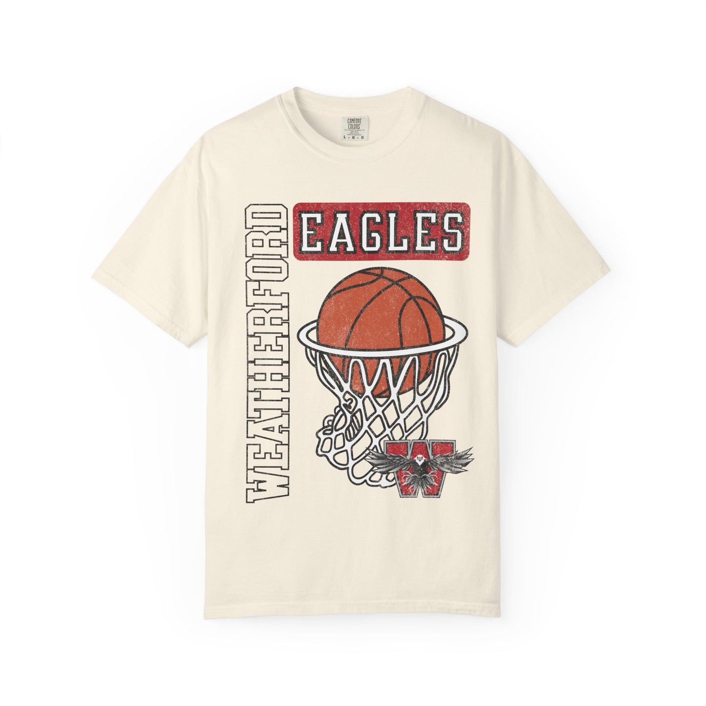 Weatherford Eagles Old School style Basketball Tee