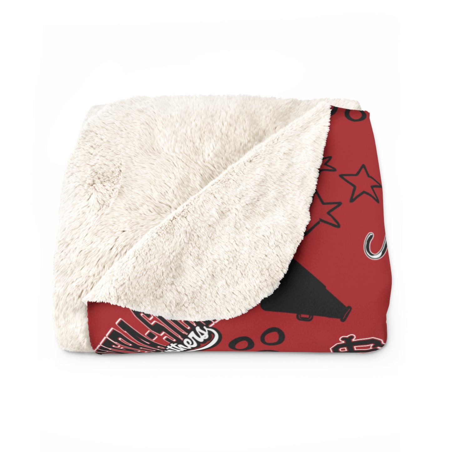 LS Panthers Sherpa Fleece Blanket