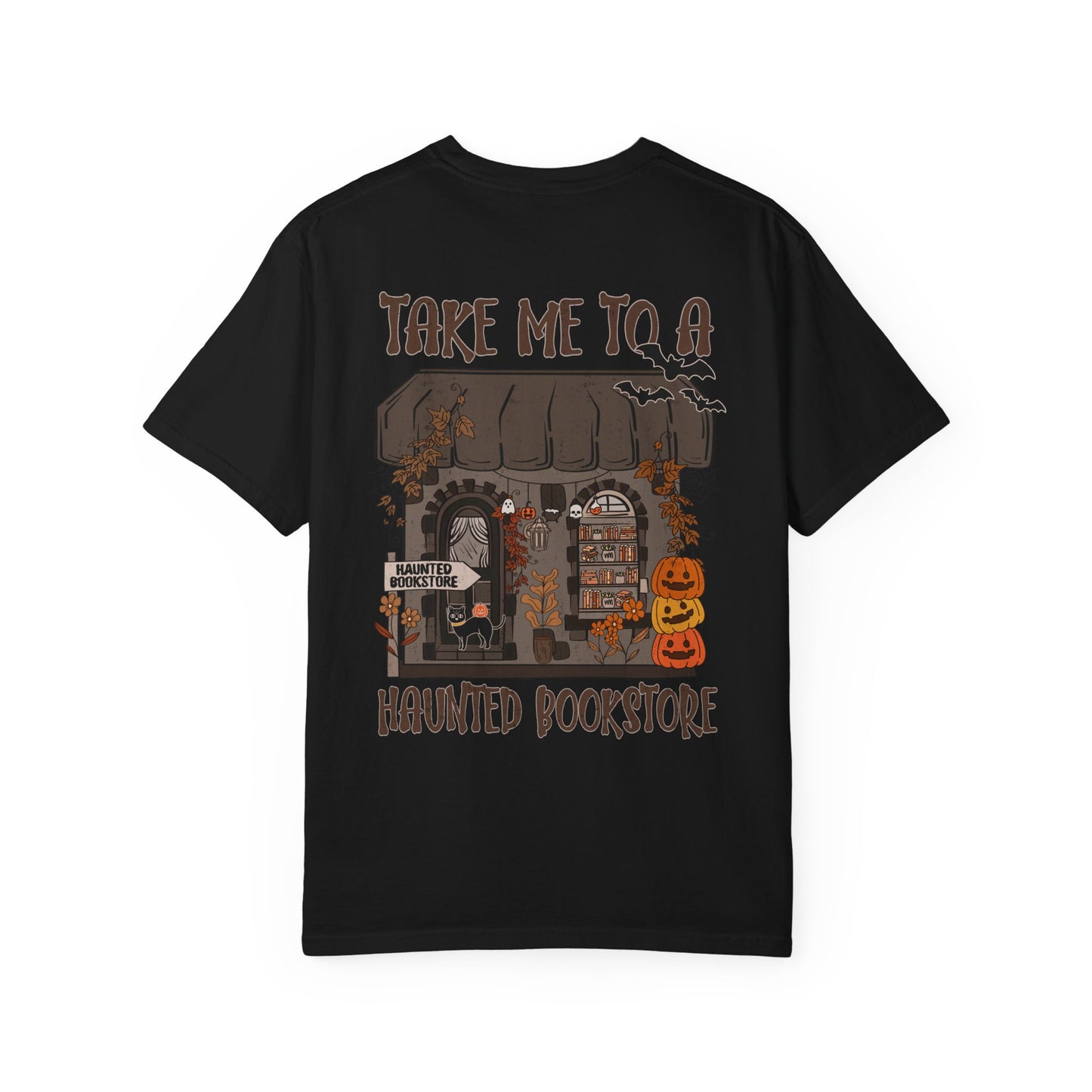 Take Me to a Haunted Bookstore Tee