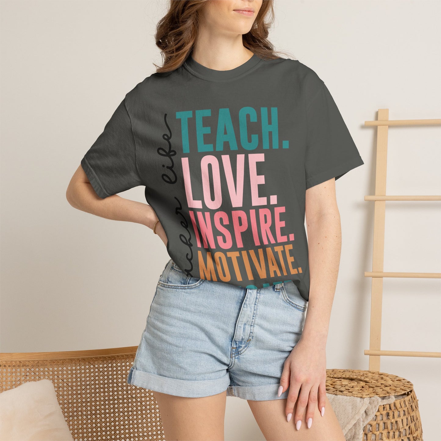 Teacher Life Comfort Colors