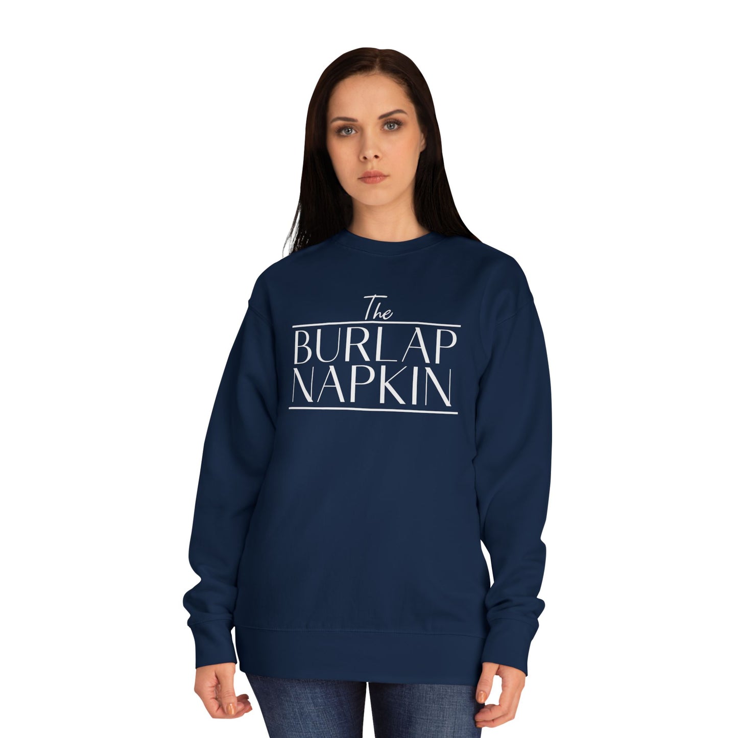 Unisex Crew Sweatshirt The Burlap Napkin