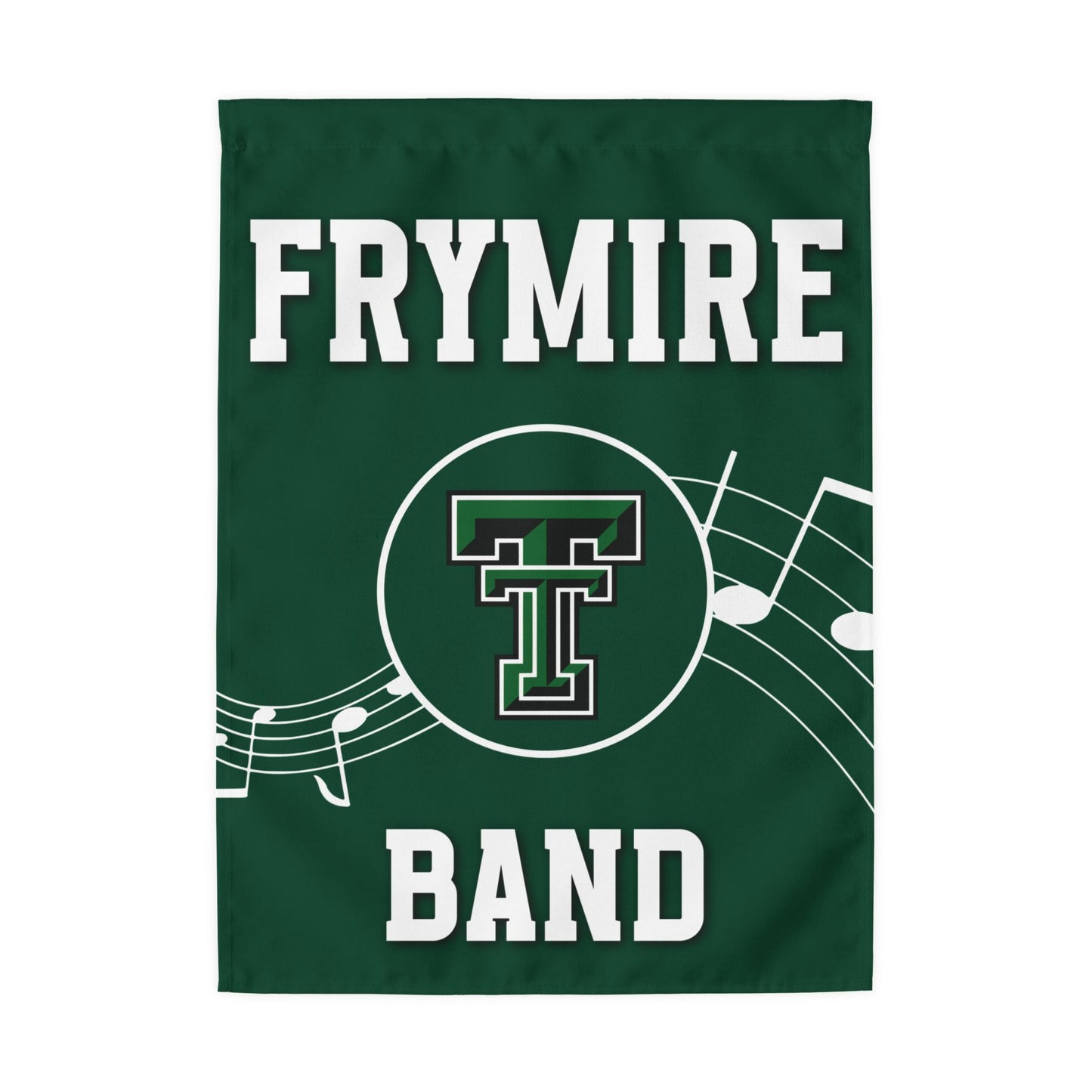 Custom Band Garden Flag 12x18