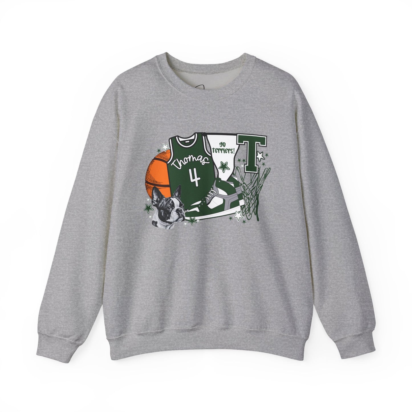 Limited Time Thomas Terriers Custom Jersey Crewneck