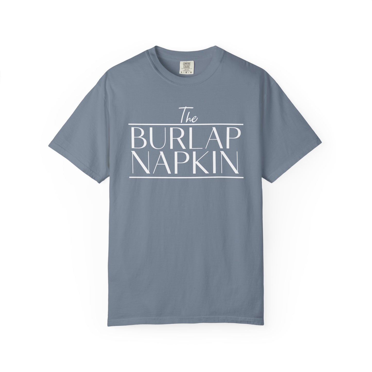 Burlap Napkin Comfort Colors Front/Back