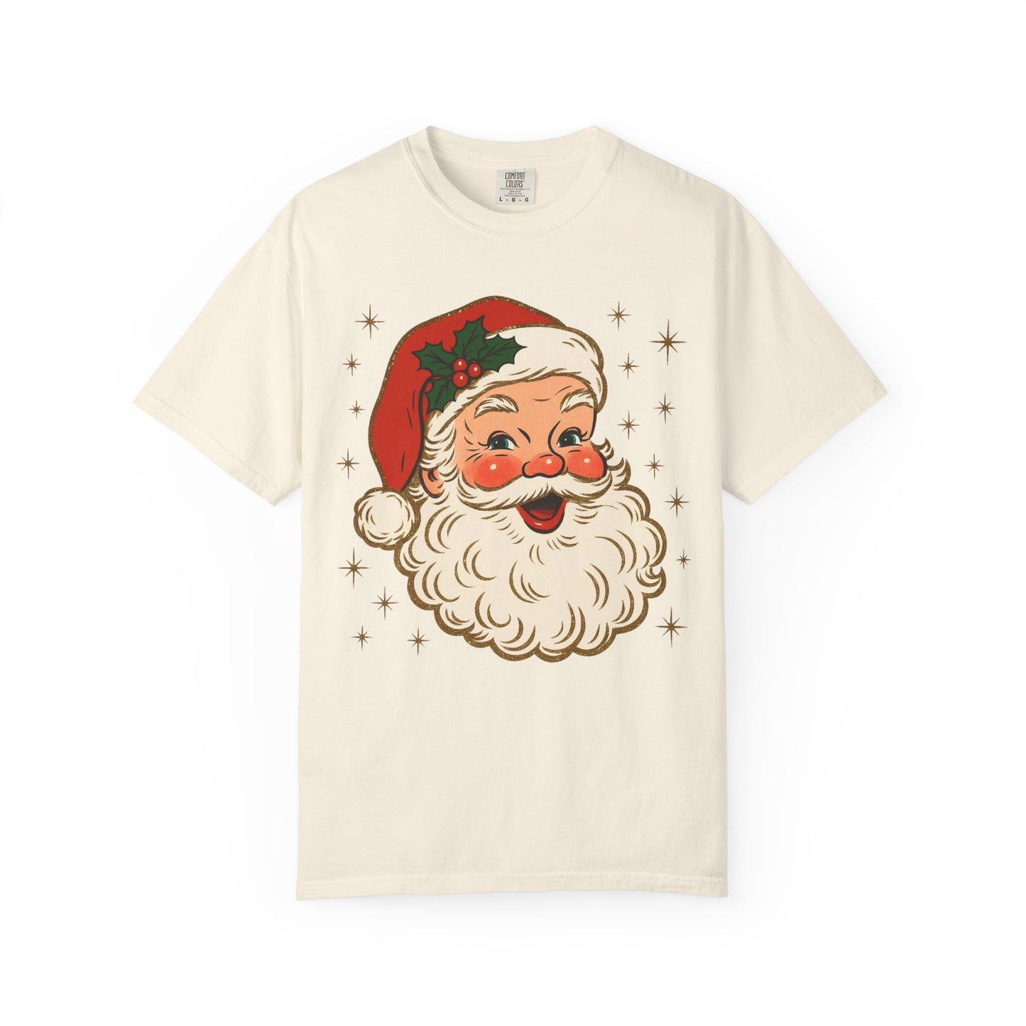 Retro Santa Comfort Colors Tee
