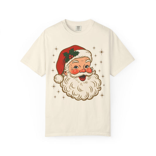 Retro Santa Comfort Colors Tee