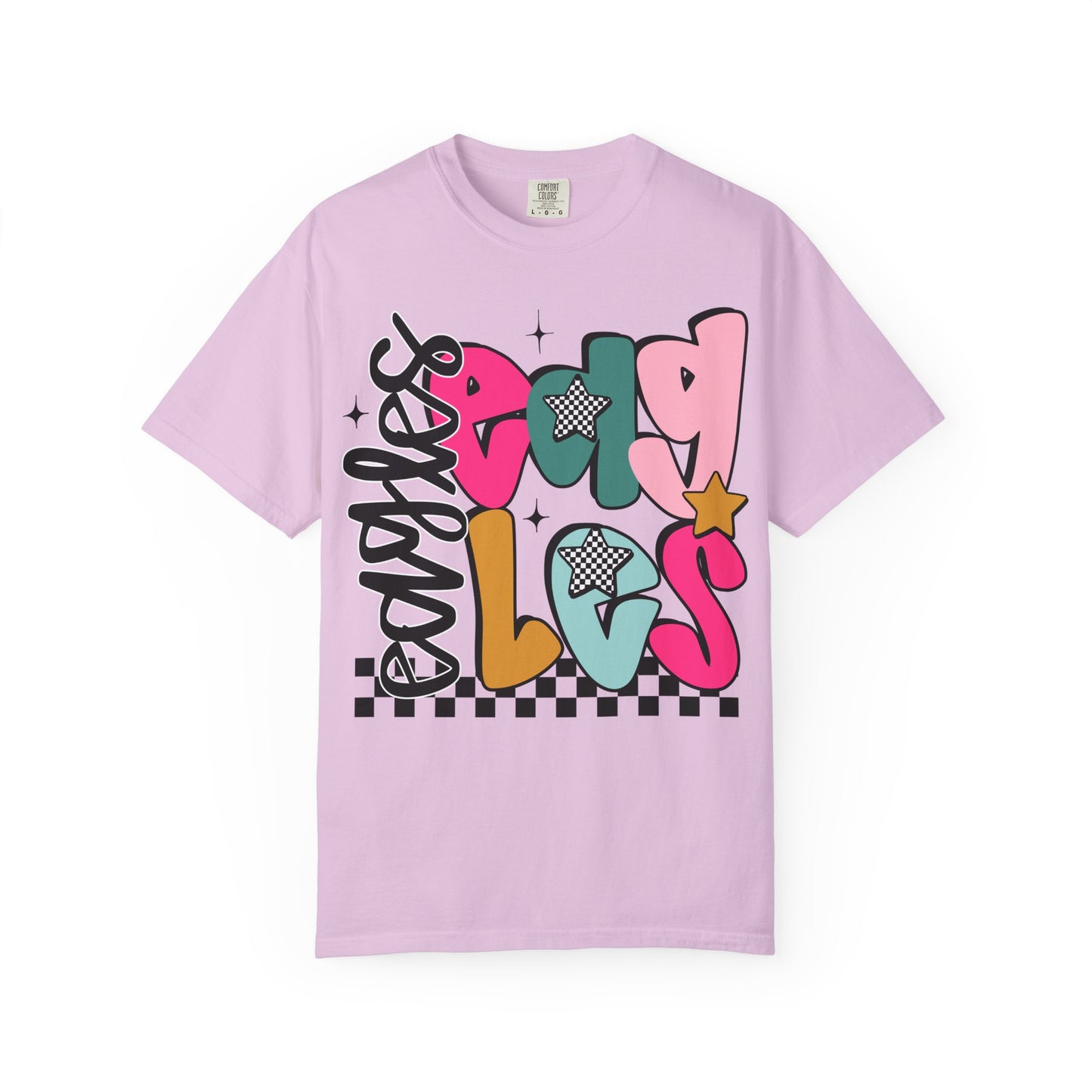 Checkered Funky Eagles Comfort Colors