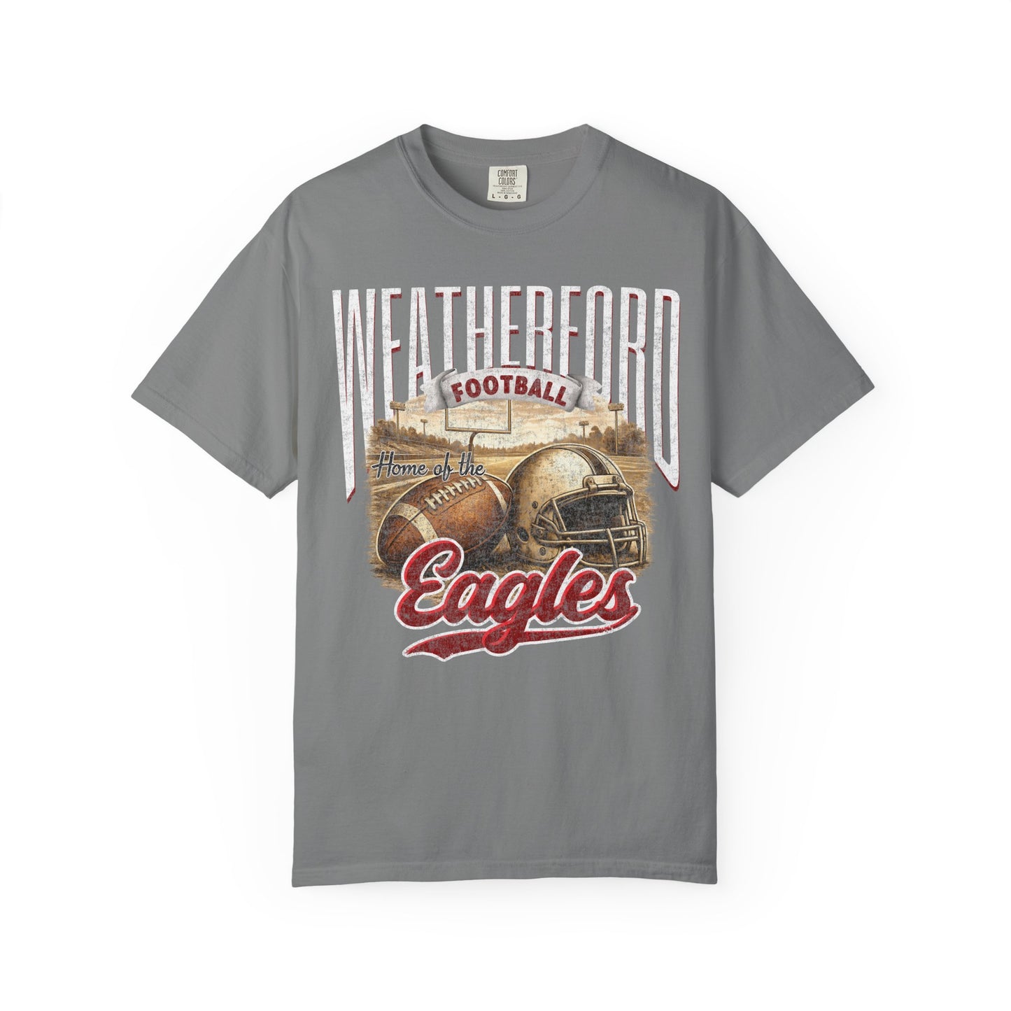 Weatherford Eagles Retro Comfort Colors Tee