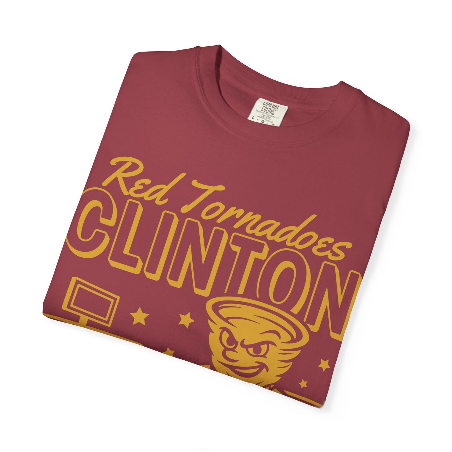 Clinton Red Tornadoes Basketball Tee