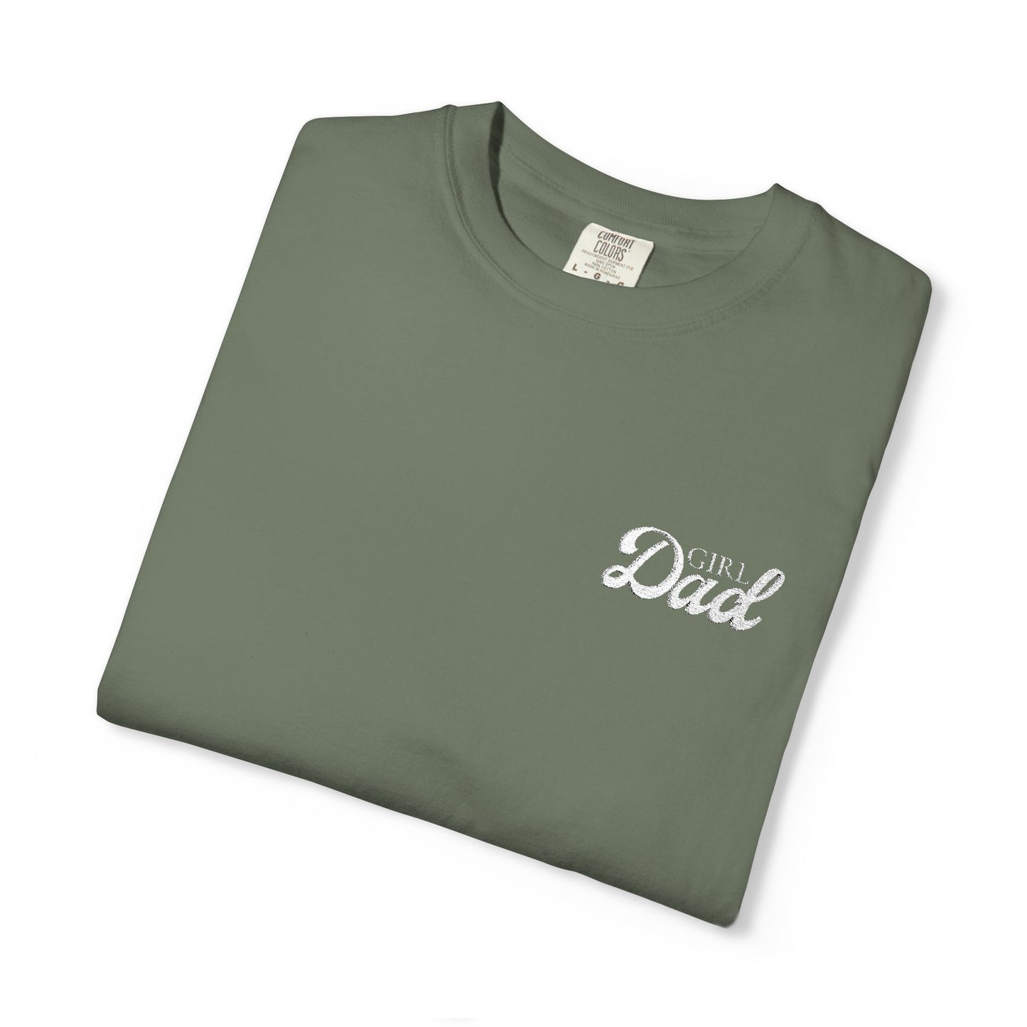 Girl Dad Embroidered Tee