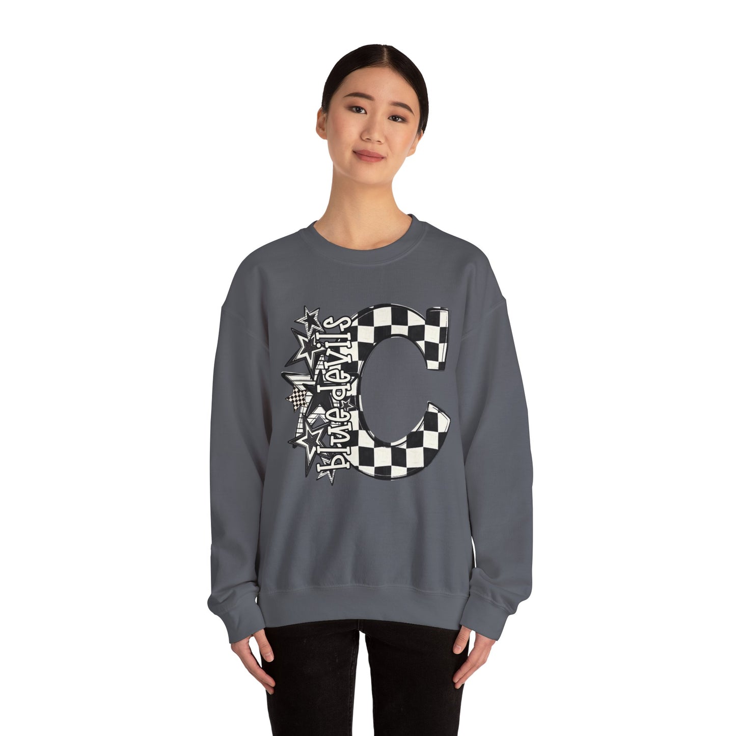 Blue Devils Heavy Blend™ Crewneck Sweatshirt