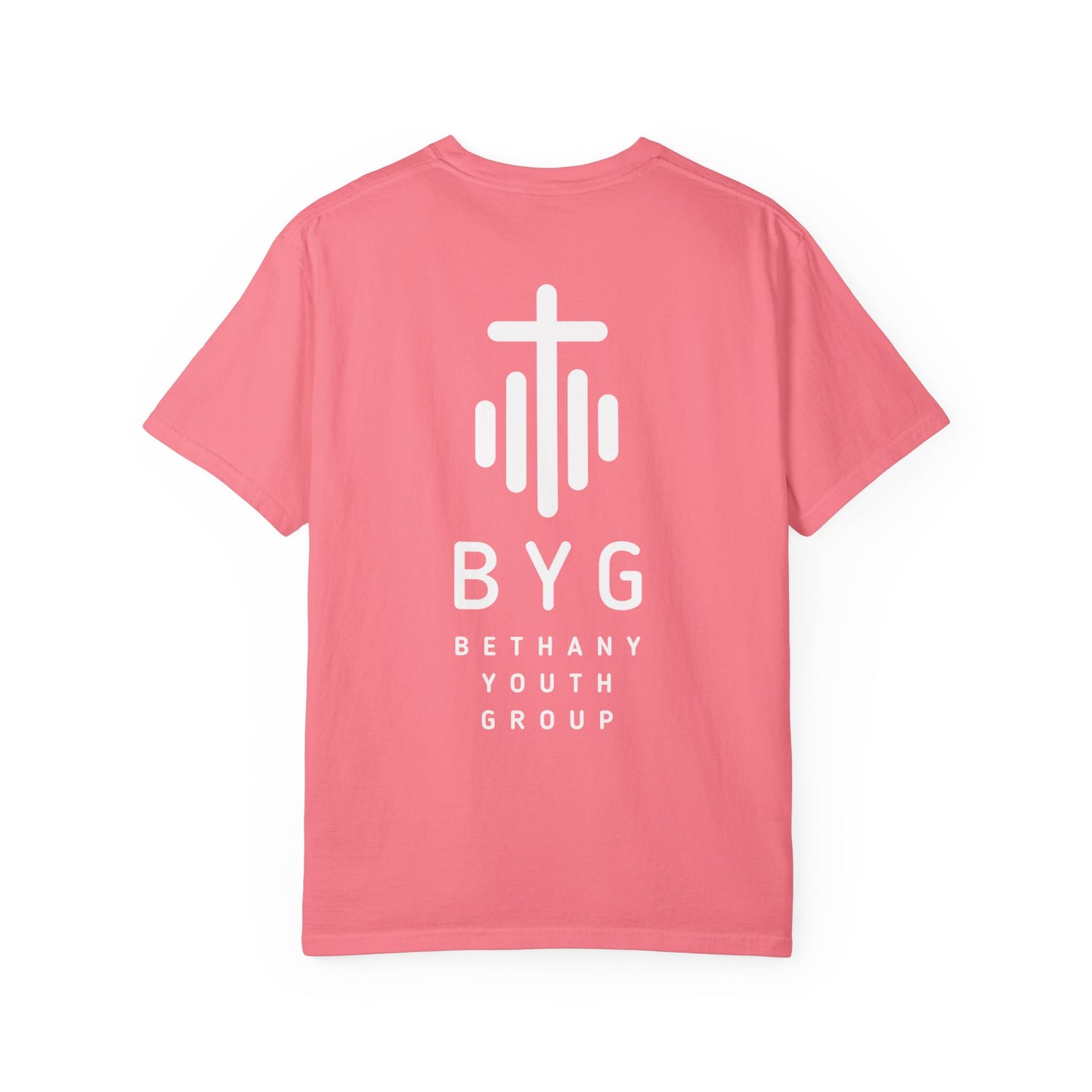 BYG White Logo Front/Back