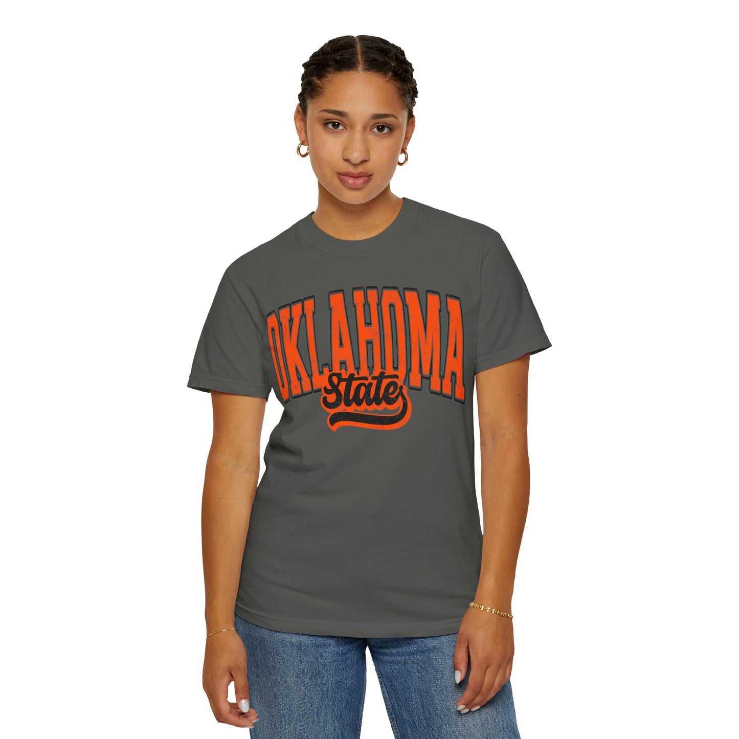 Retro comfort colors tee OKSTATE