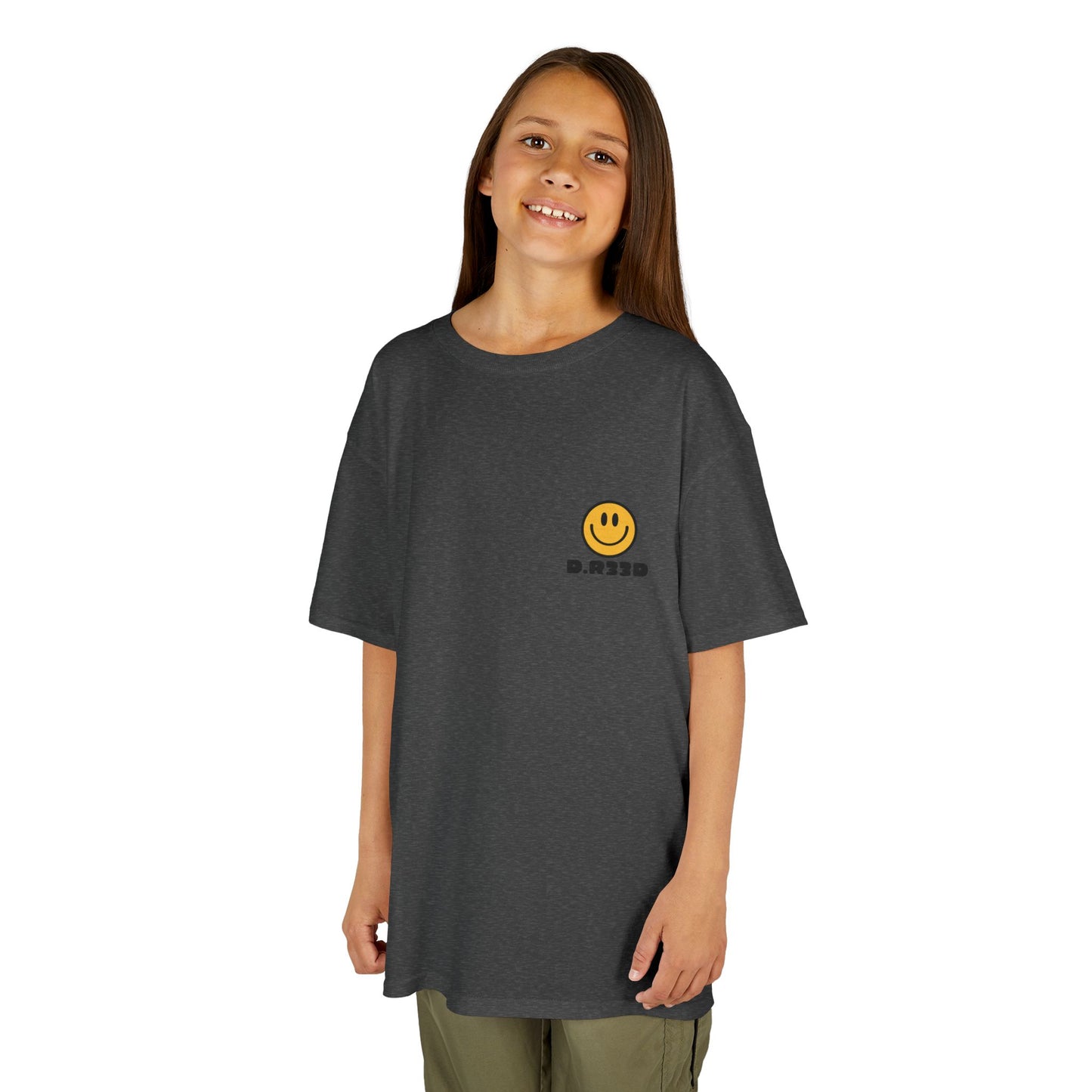 Youth I Woke Up Feeling Happy Front Back Tee