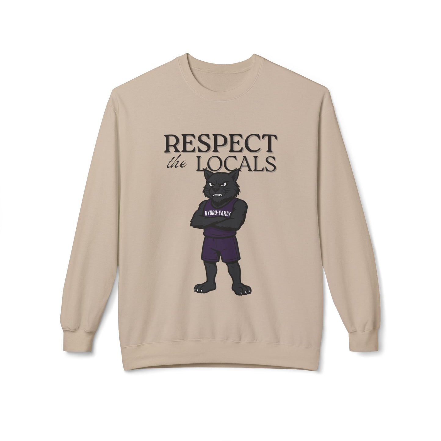 Respect the Locals Crewneck Hydro-Eakly