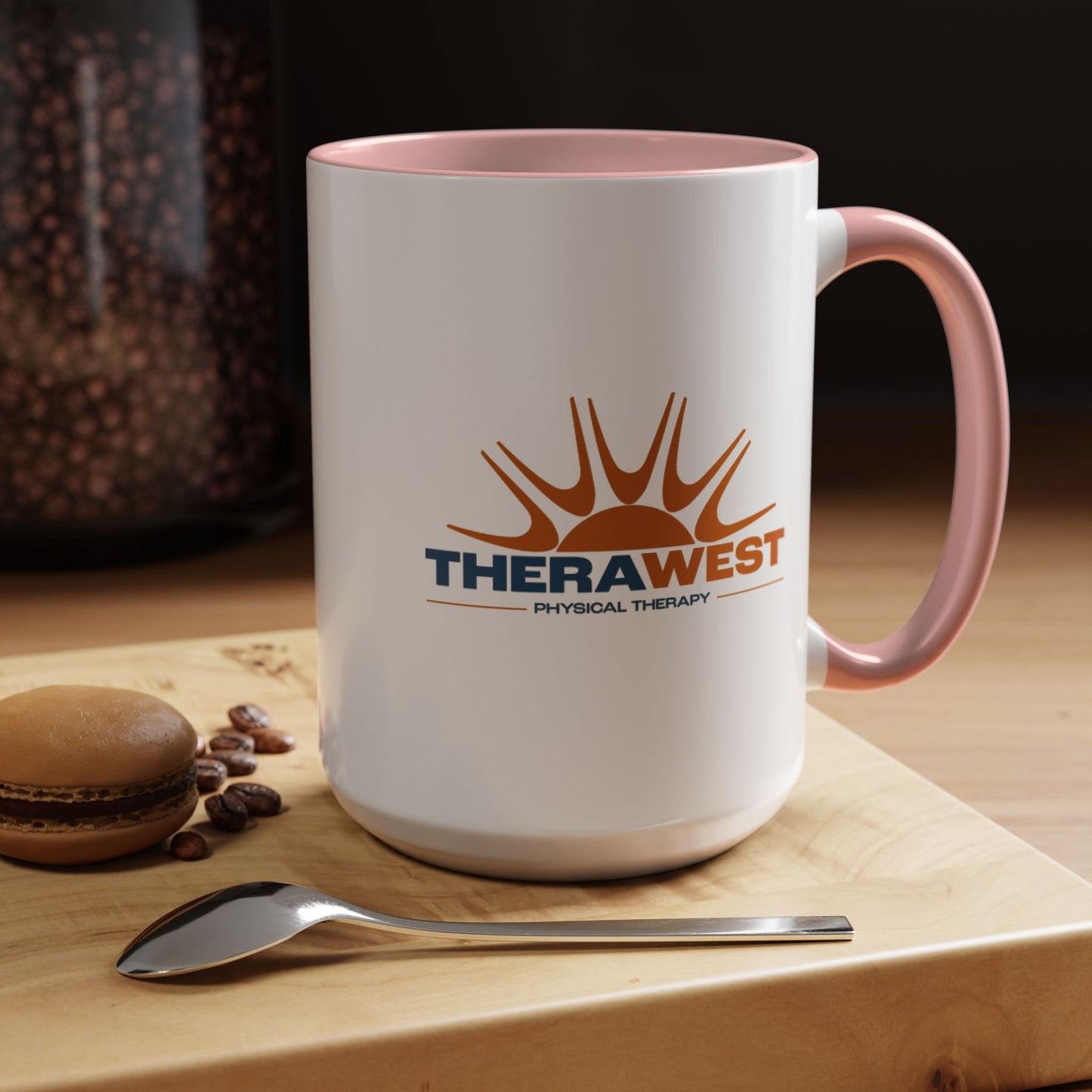 Colorful Handle TheraWest mug 11oz or 15 oz