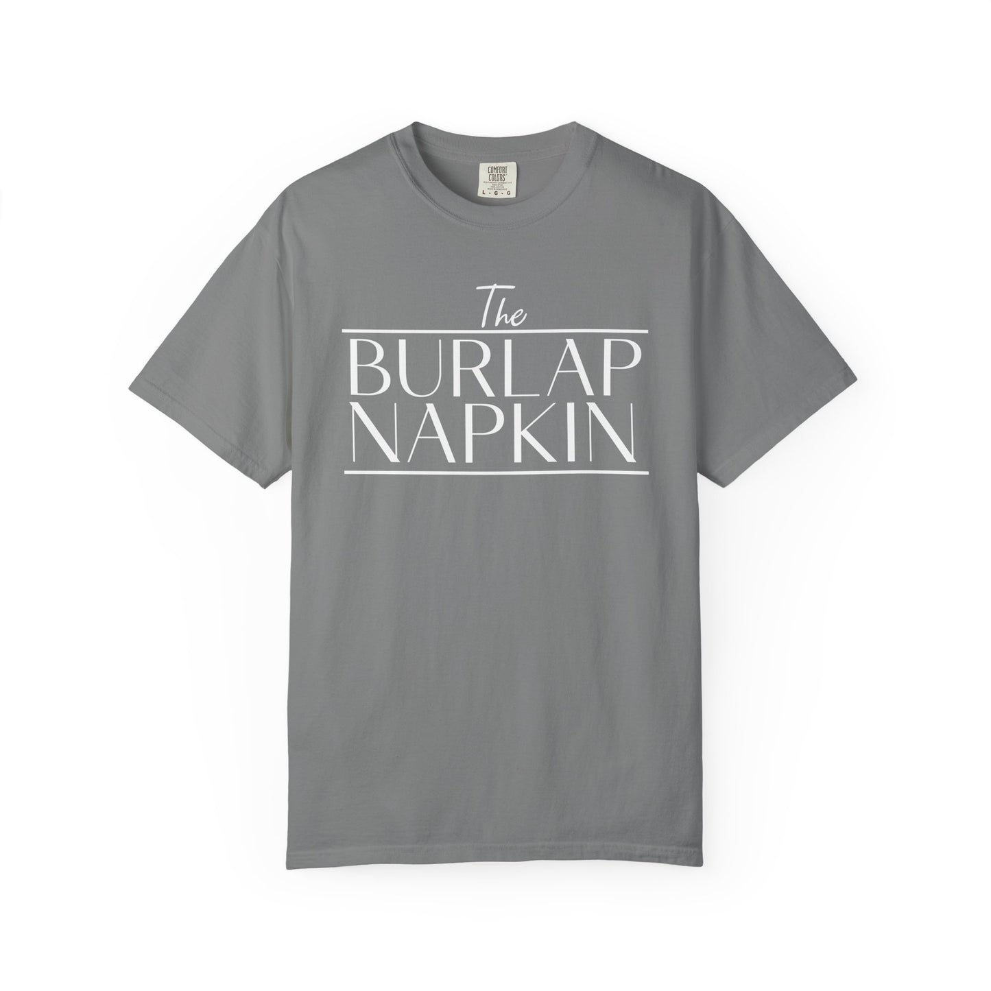 Burlap Napkin Comfort Colors Front/Back