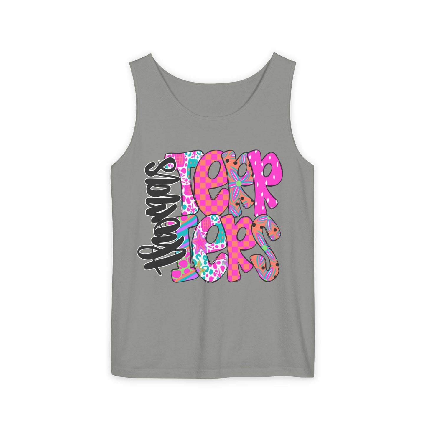 Thomas Terrier Stacked Tank Top Comfort Colors