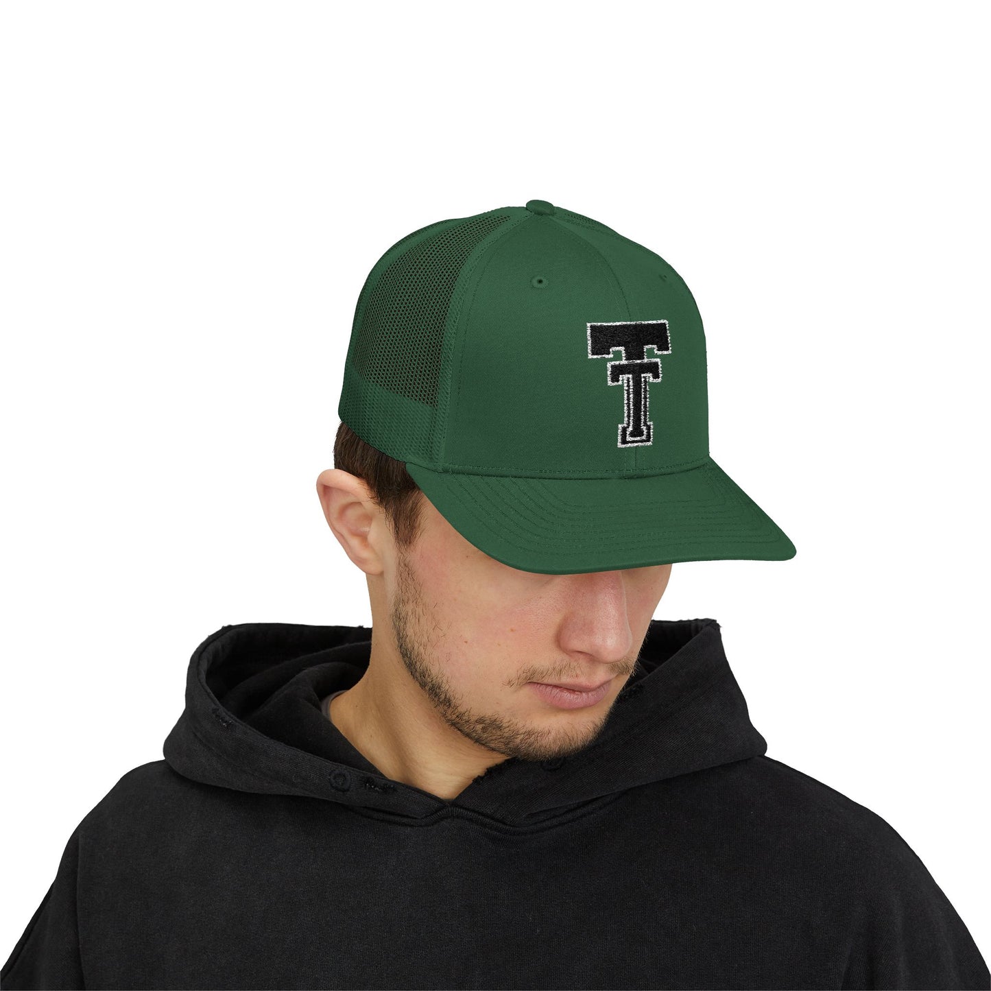 Snapback Trucker Cap Thomas Terriers Old School Logo