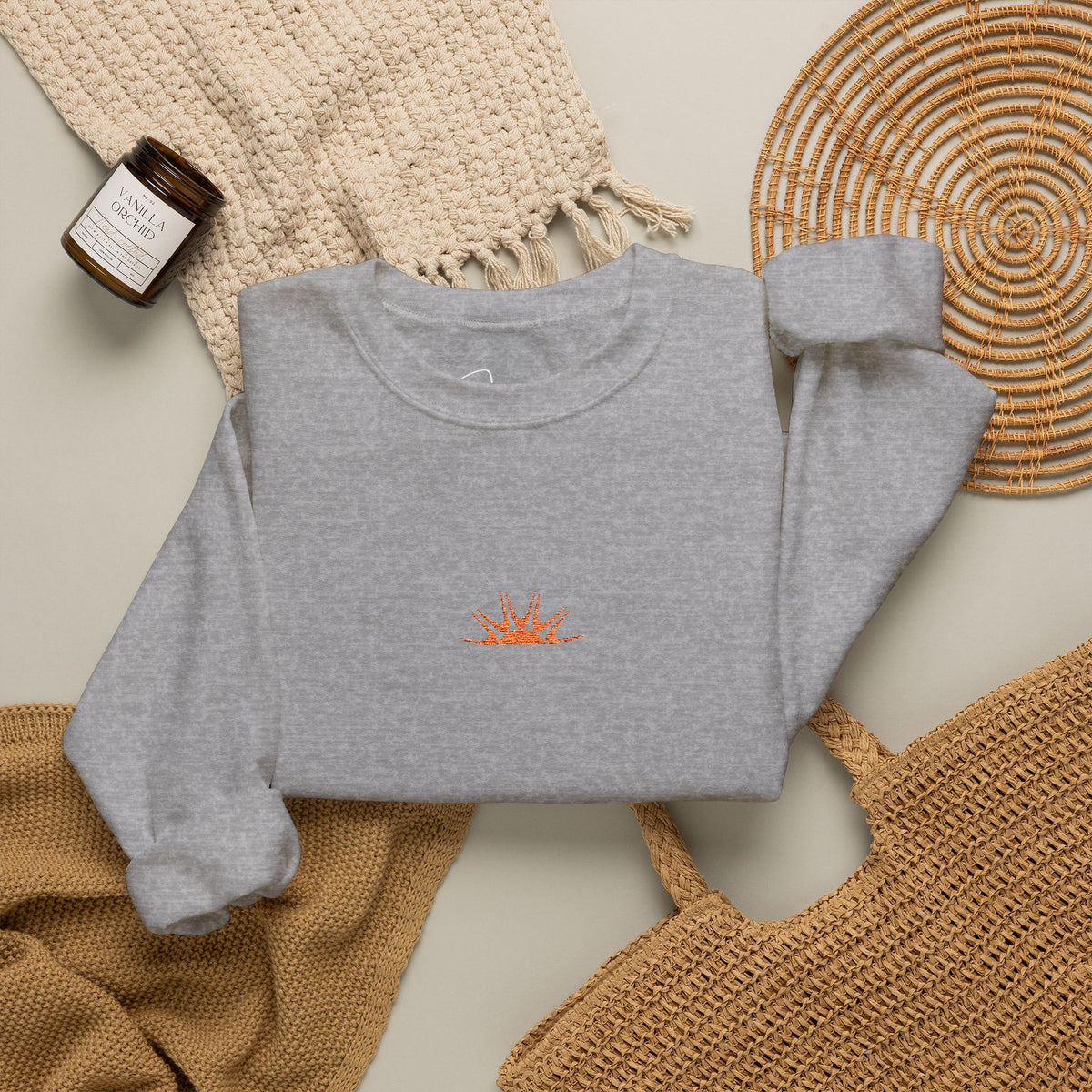 TheraWest Logo Embroidered Unisex Heavy Blend™ Crewneck Sweatshirt