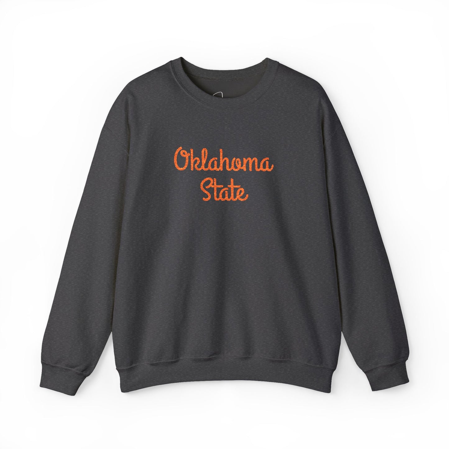 Oklahoma State Embroidery Unisex Heavy Blend™ Crewneck Sweatshirt