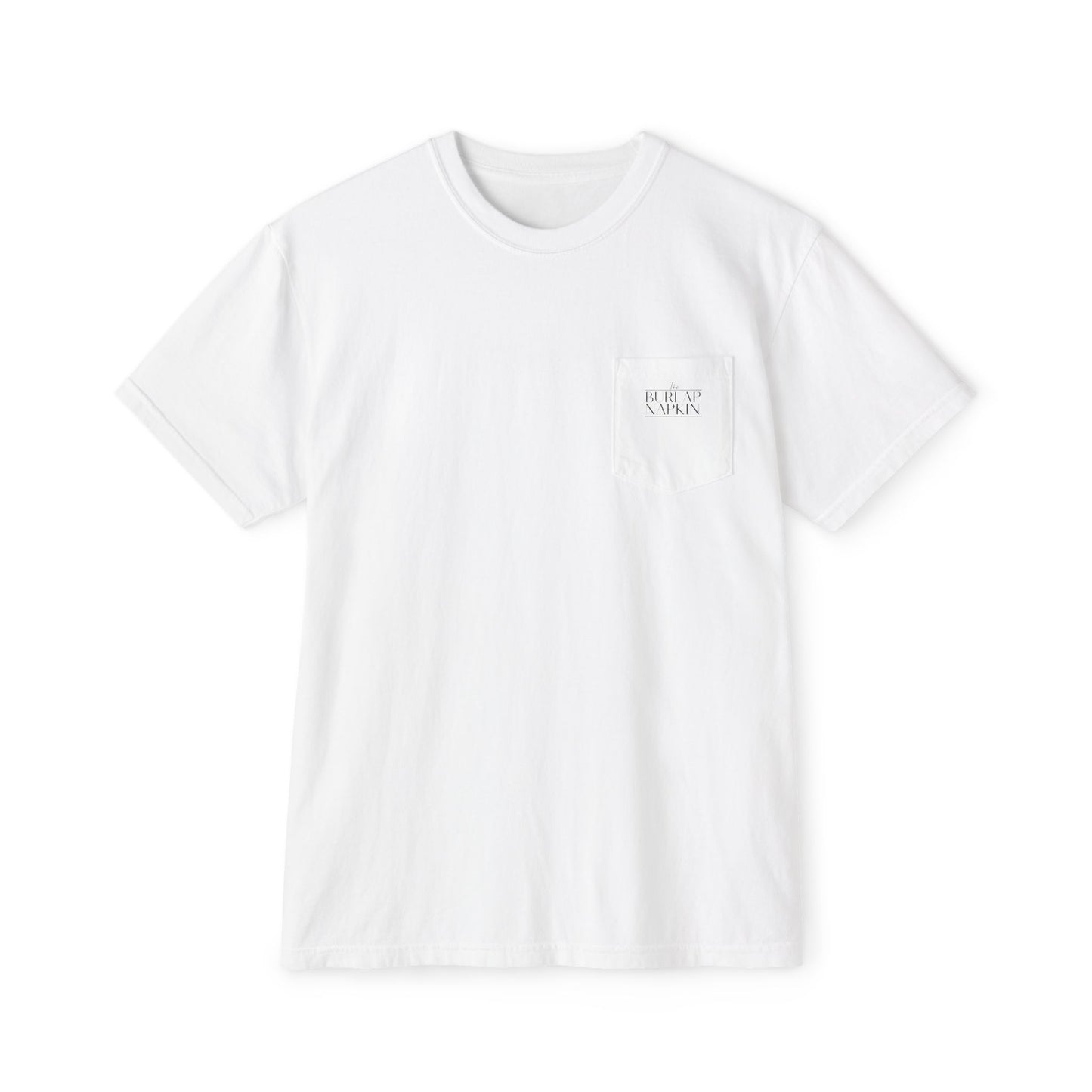 Pocket Tee Heavy Comfort Colors TBN