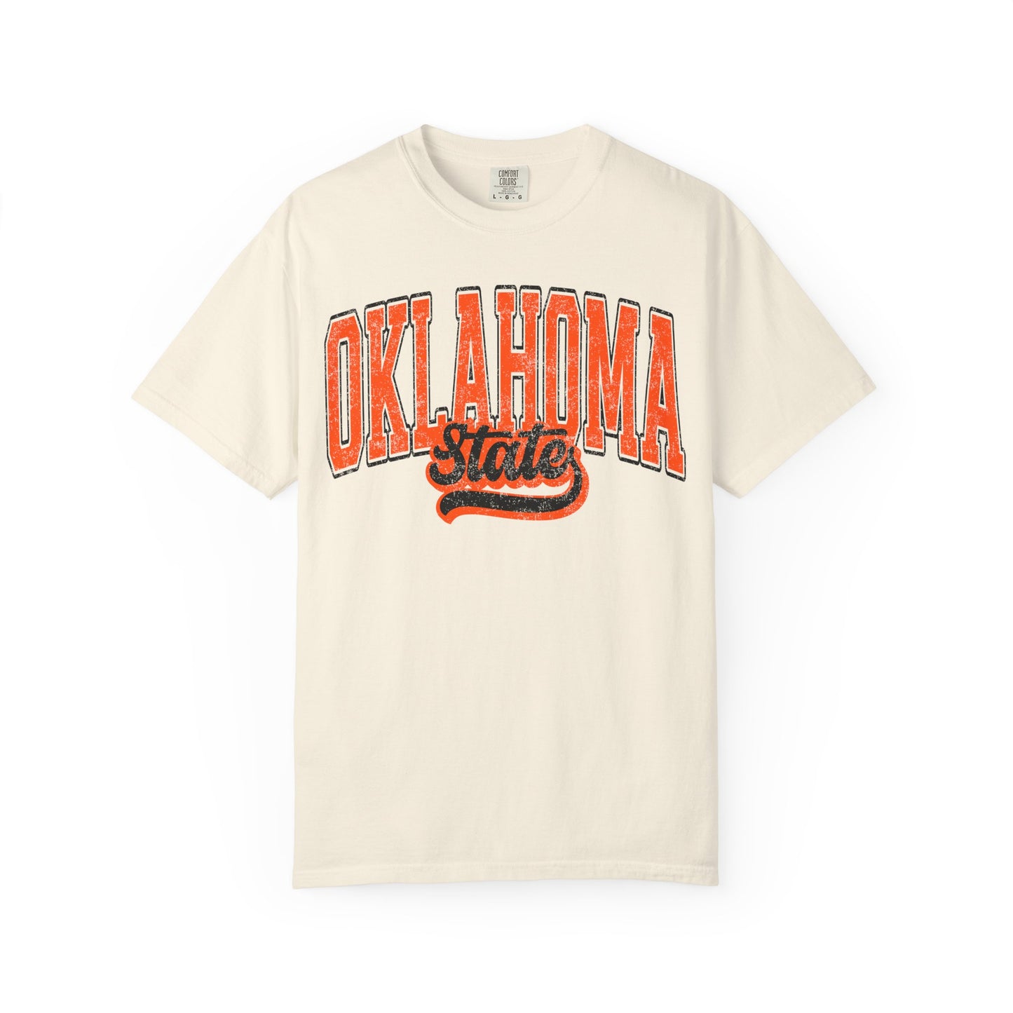 Retro comfort colors tee OKSTATE