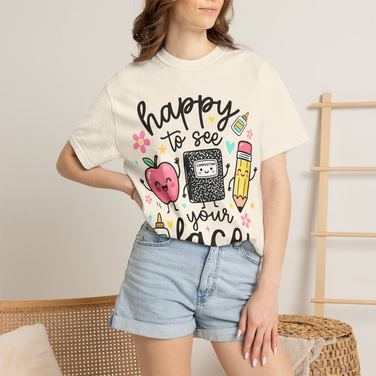 Happy to see your face version 2 comfort colors