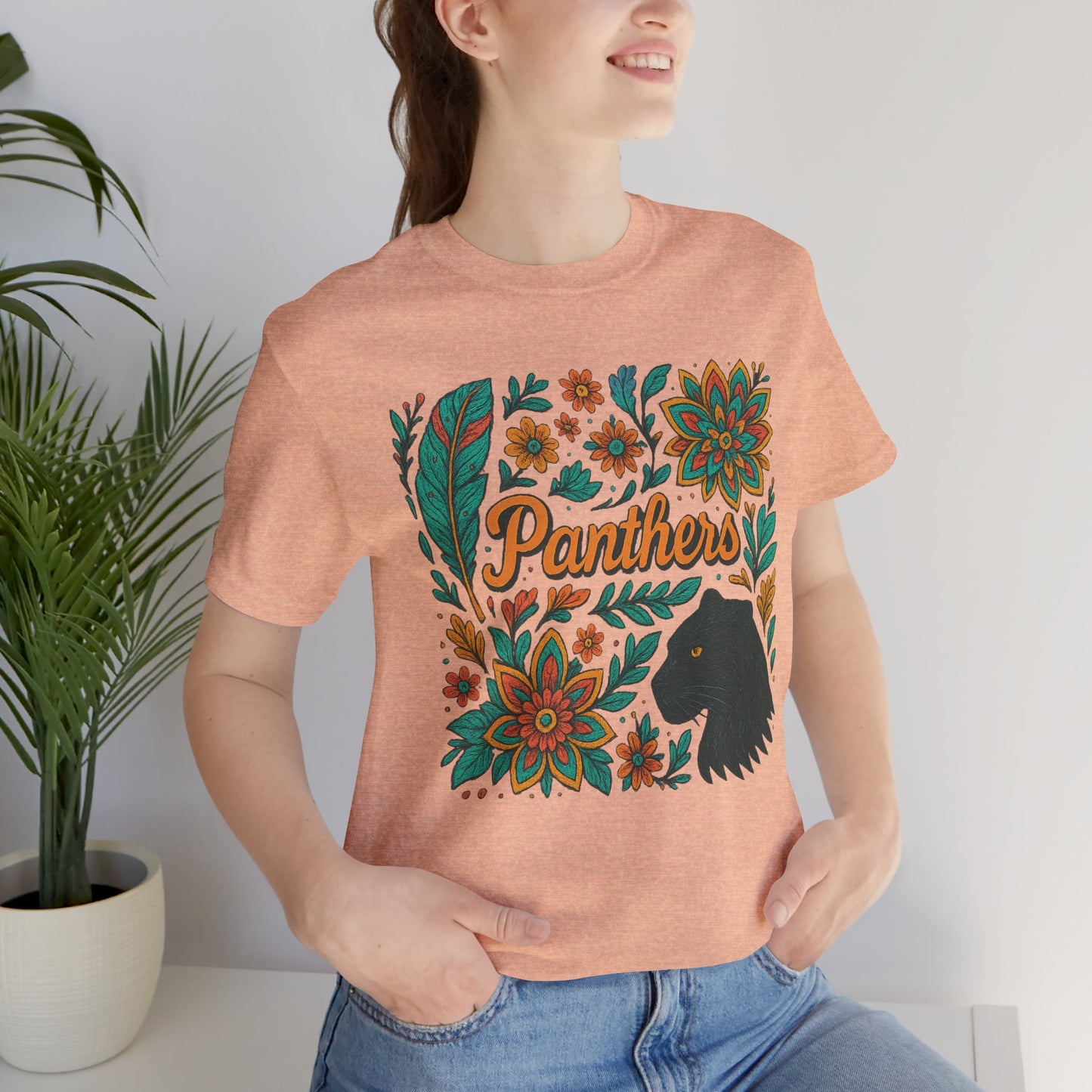 Boho Panthers Bella Canvas