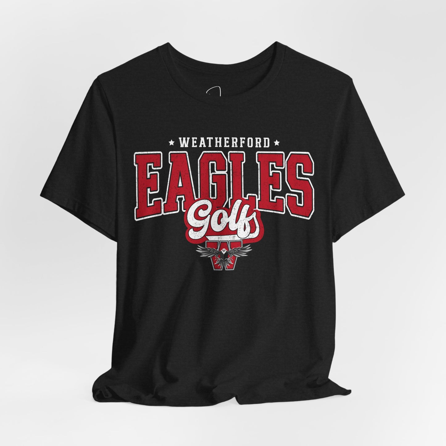 Weatherford Eagles Golf Bella Canvas Tee
