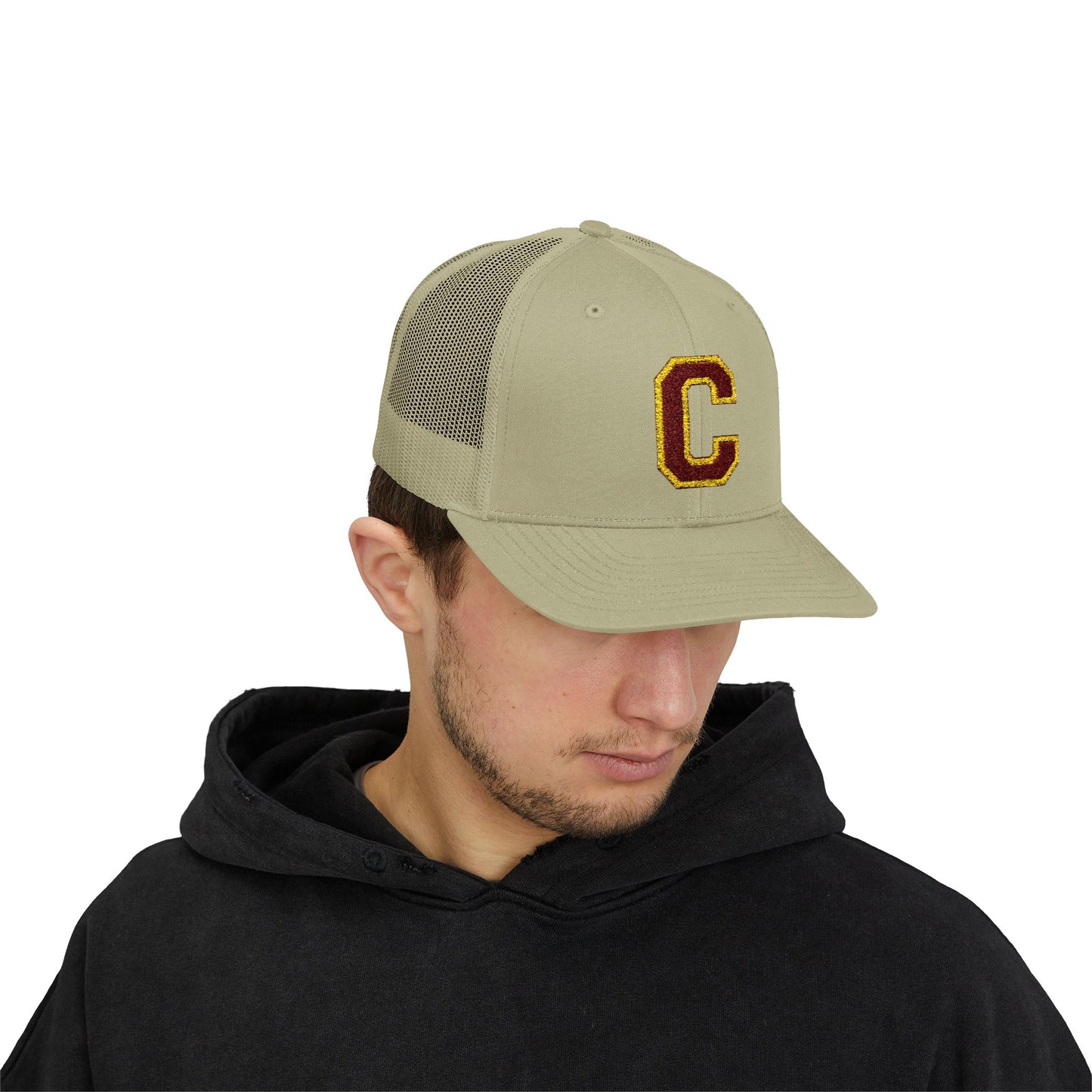 Snapback Trucker Cap Embroidered Clinton