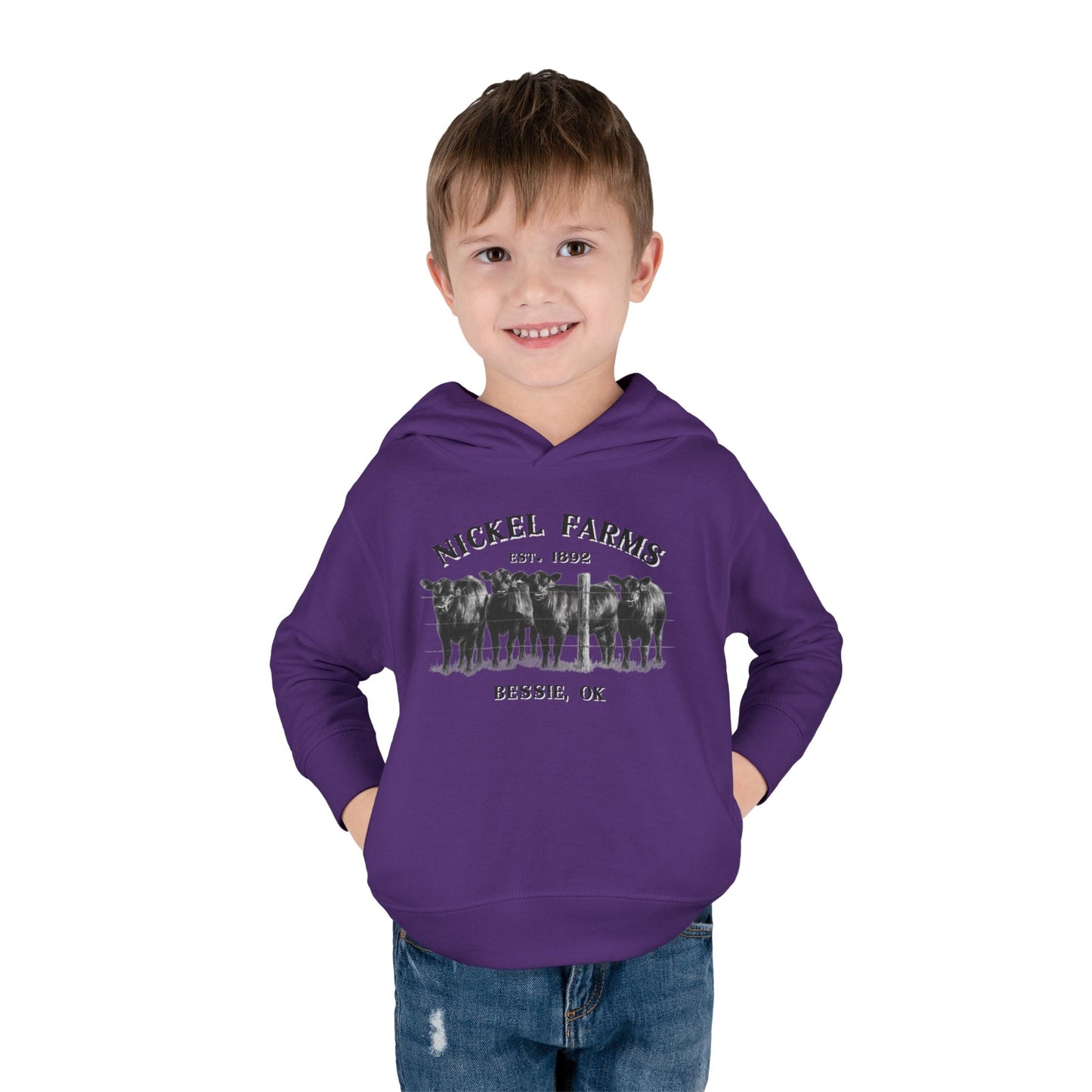 Toddler Pullover Fleece Hoodie Nickel Farms