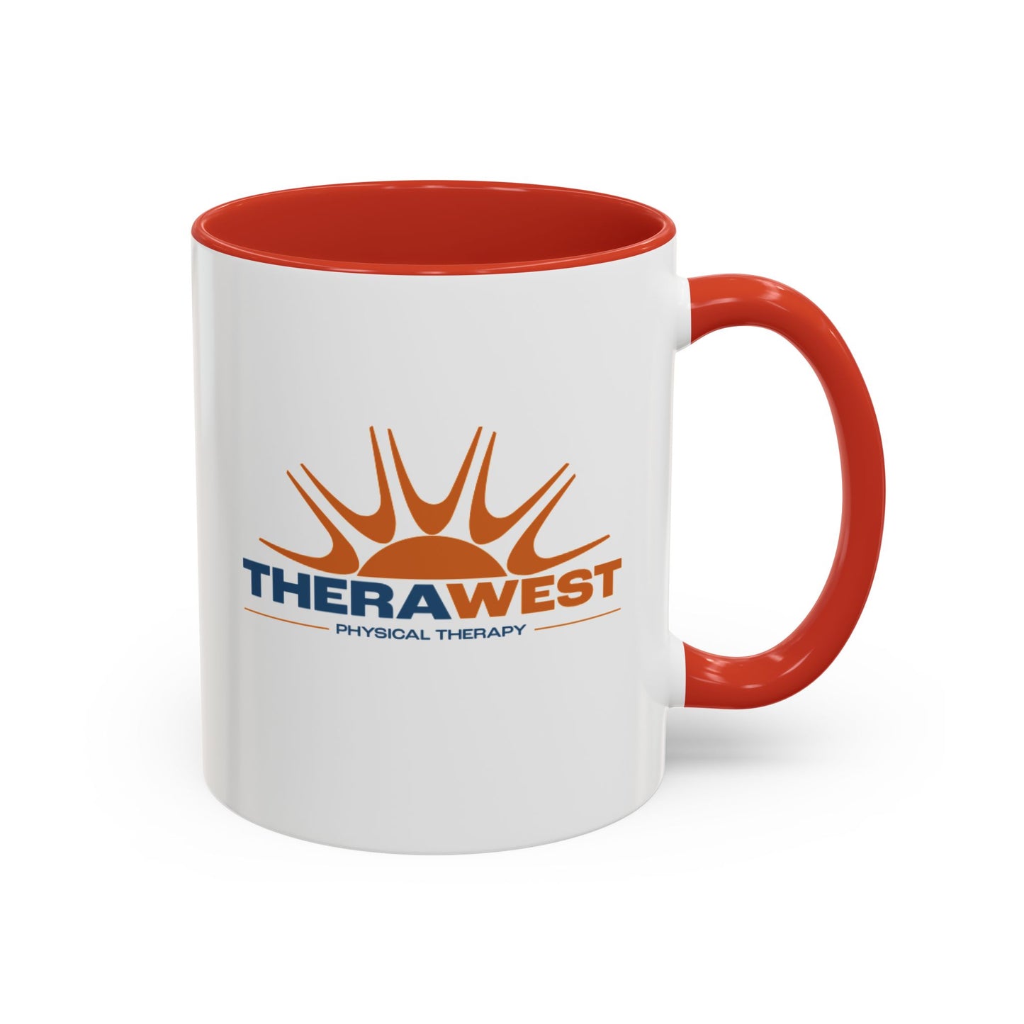 Colorful Handle TheraWest mug 11oz or 15 oz