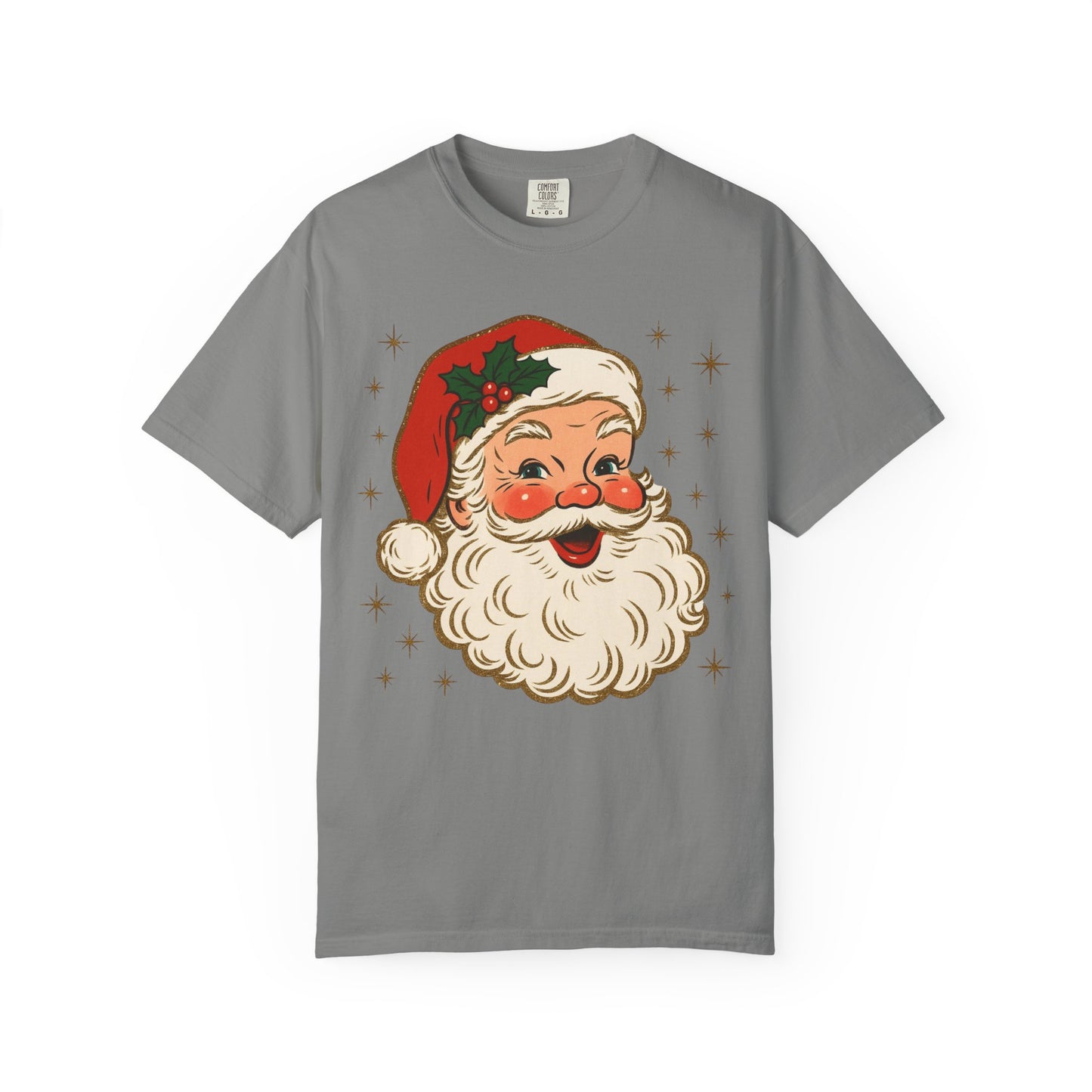 Retro Santa Comfort Colors Tee