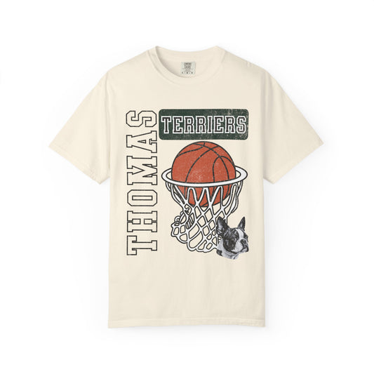 Thomas Old School Style Basketball Tee Comfort Colors