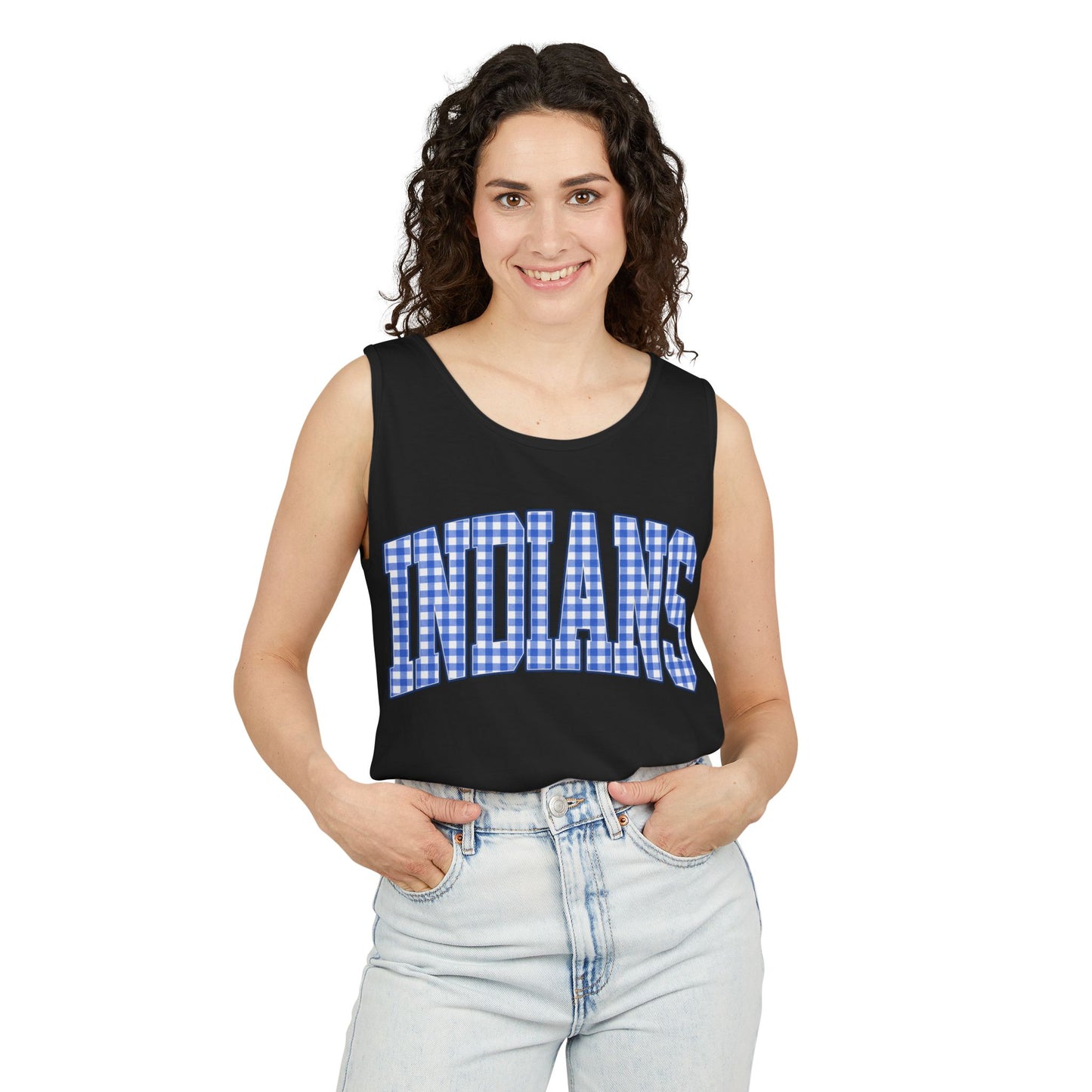 Indians Comfort Colors tank Top