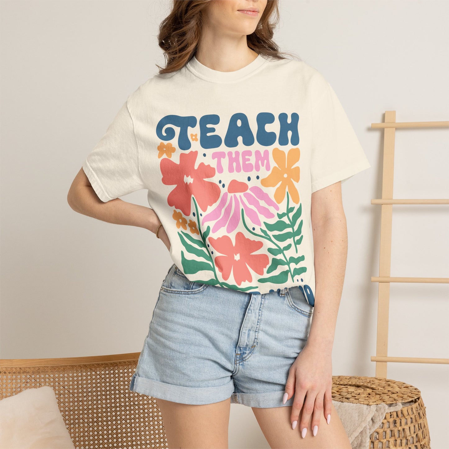 Teach Them to Be Kind Comfort Colors