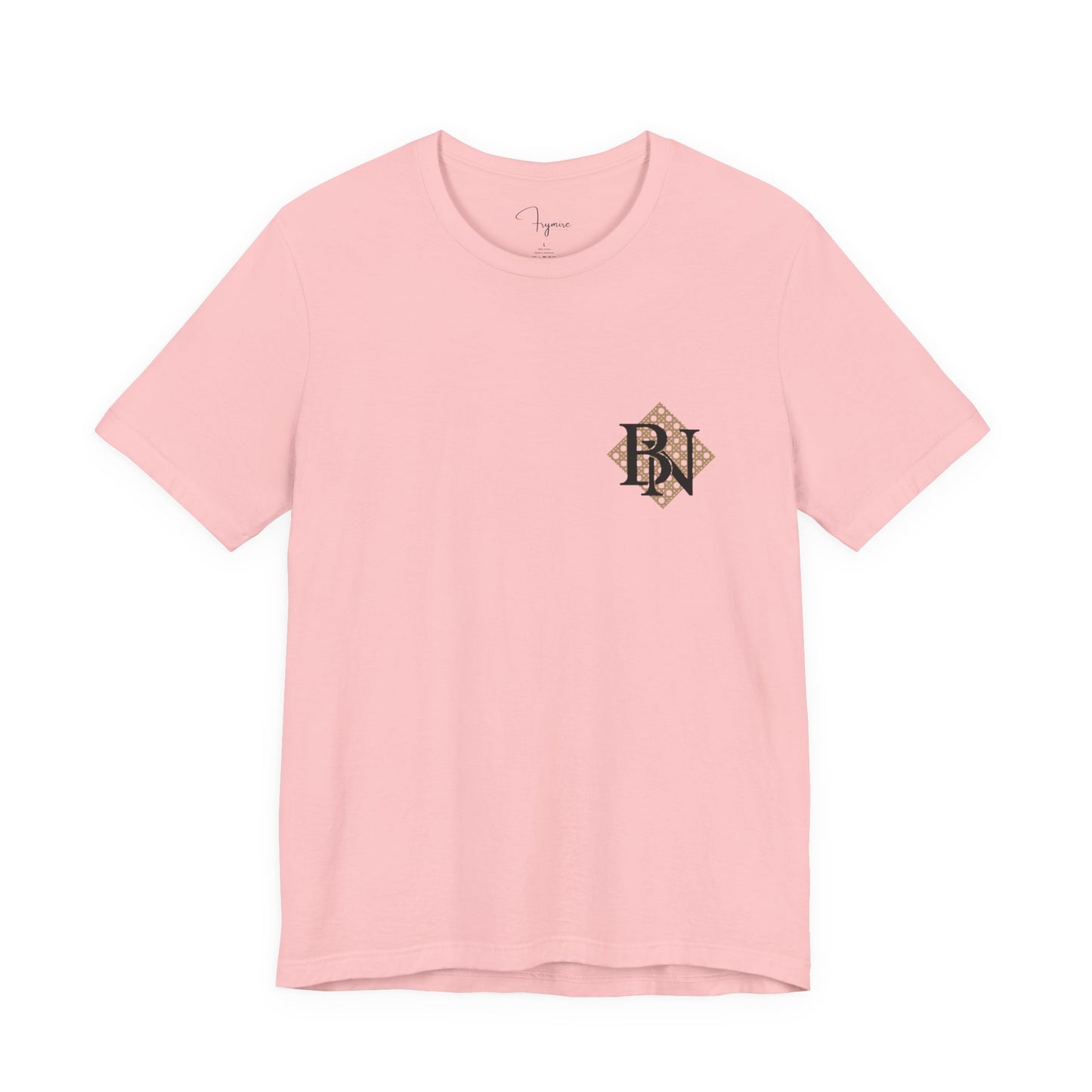 Burlap Napkin Black Logo