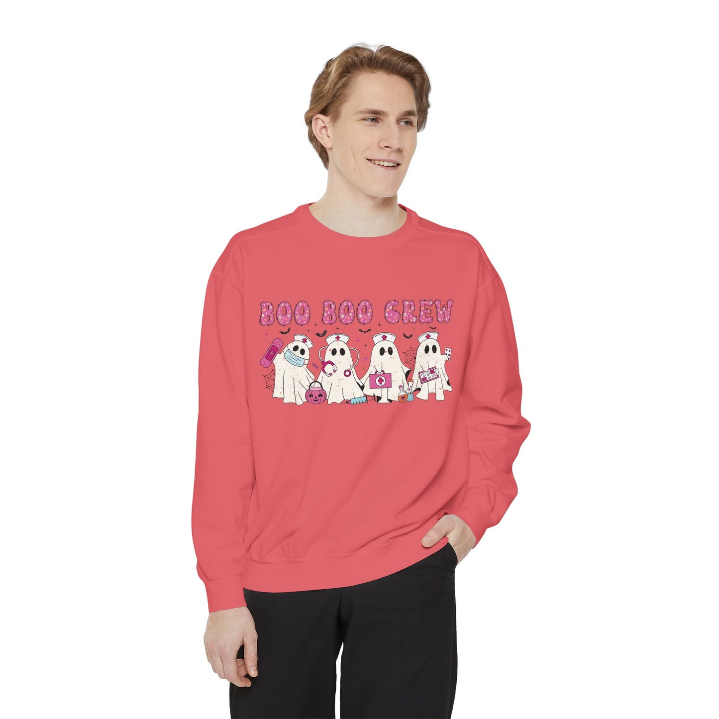 Boo Boo Crew Comfort Colors Sweatshirt
