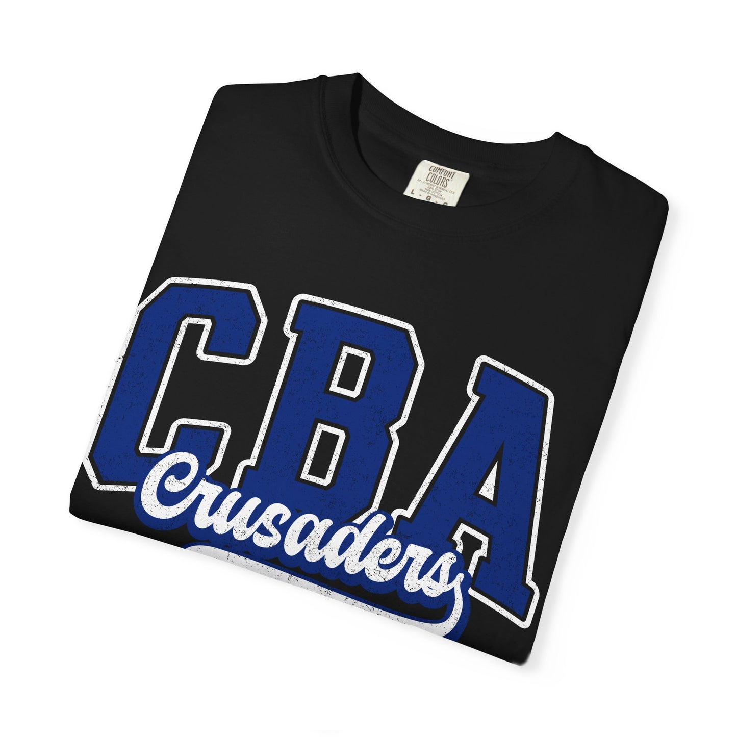 CBA Crusaders Varsity Text Comfort Colors