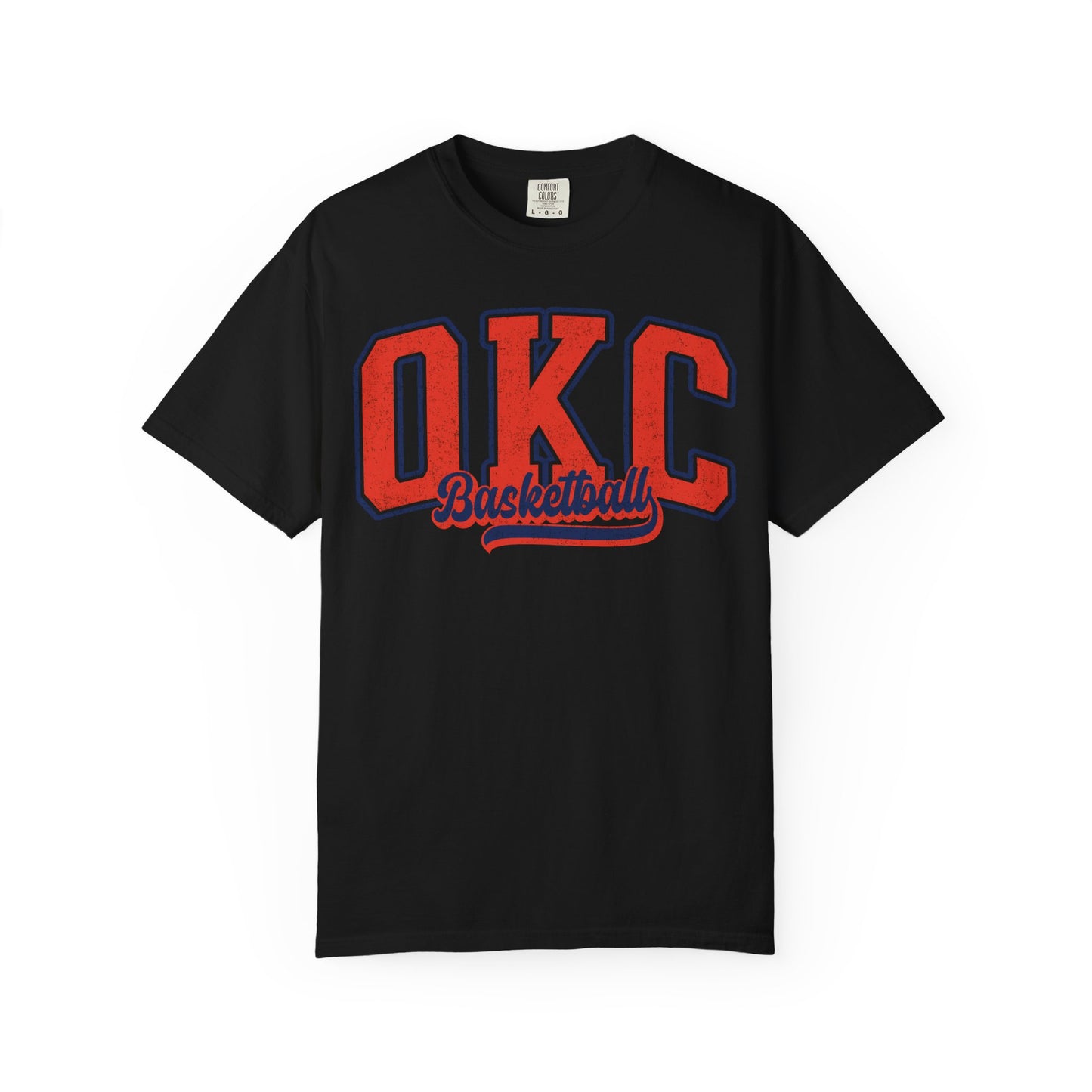 Retro comfort colors tee OKC