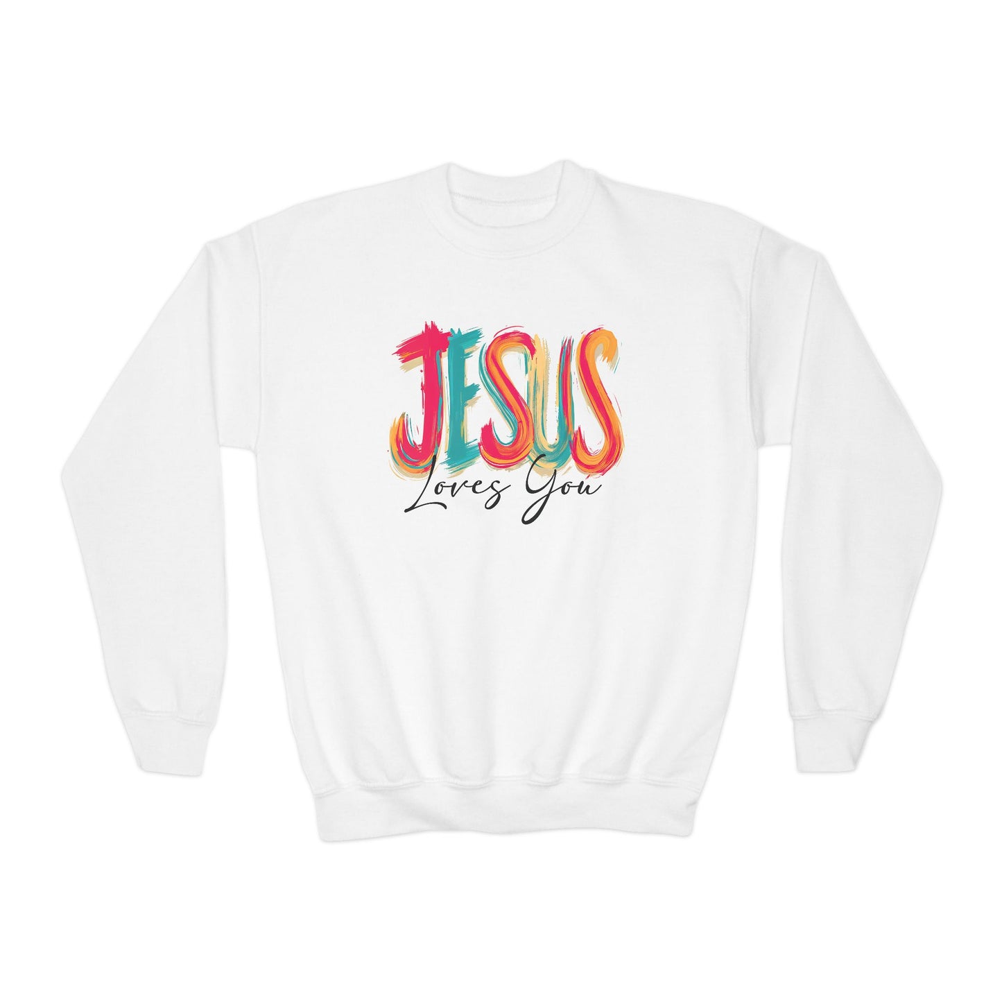 Youth Jesus Loves You Crewneck
