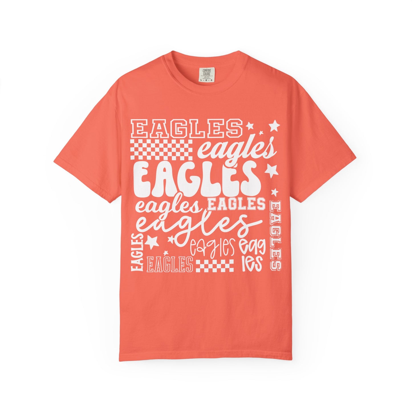 Eagles Repeated Comfort Colors Tee
